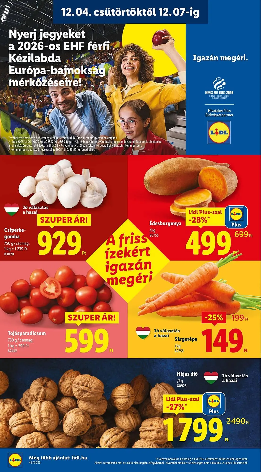 Katalógus Lidl akciós újság december 4.-tól december 10.-ig 2025. - Oldal 4
