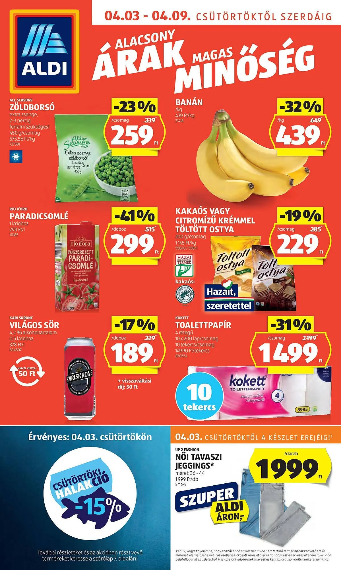 Katalógus ALDI akciós újság április 3.-tól április 9.-ig 2025. - Oldal 1
