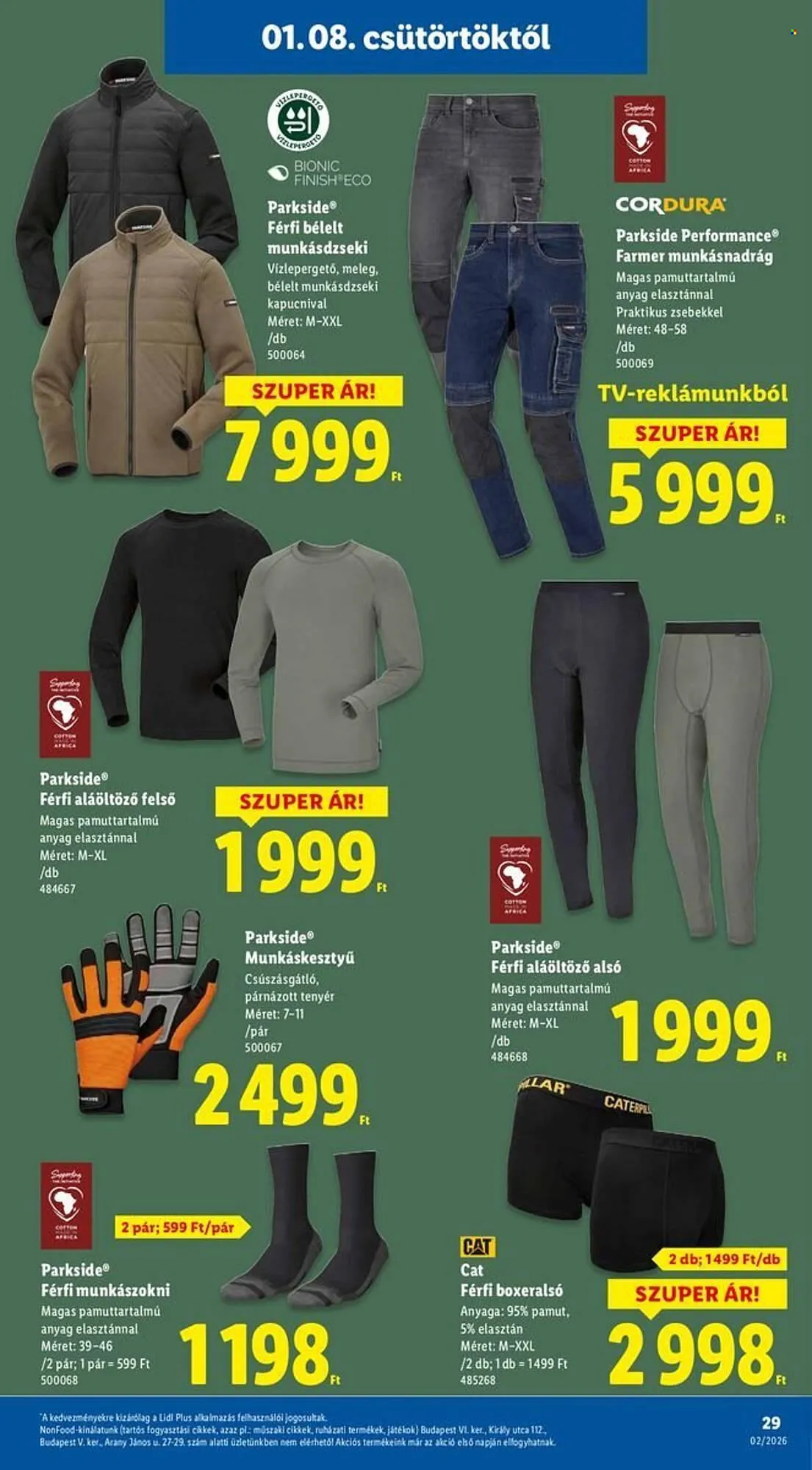 Katalógus Lidl akciós újság január 8.-tól január 14.-ig 2026. - Oldal 29