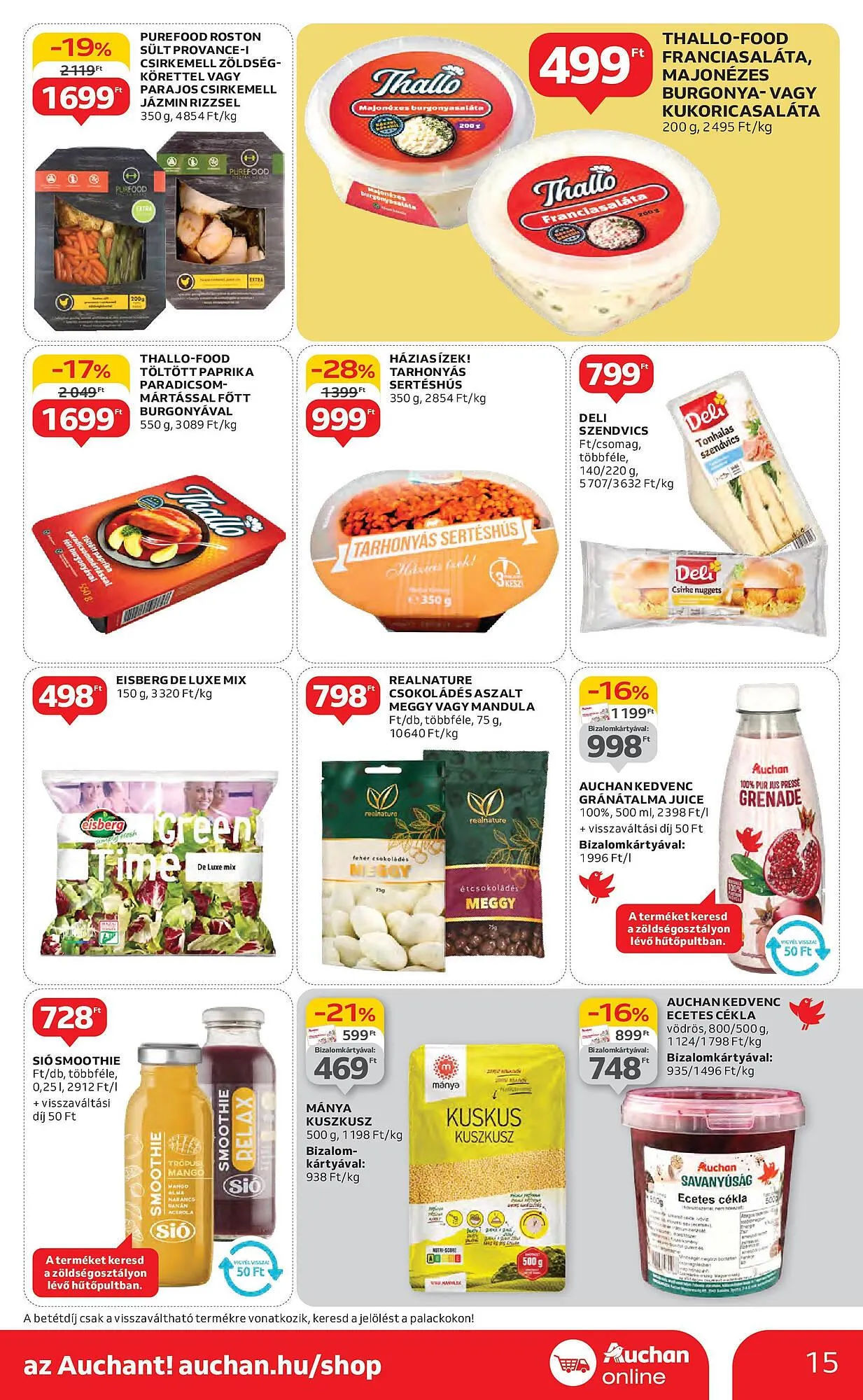 Katalógus Auchan akciós újság május 2.-tól május 7.-ig 2025. - Oldal 15