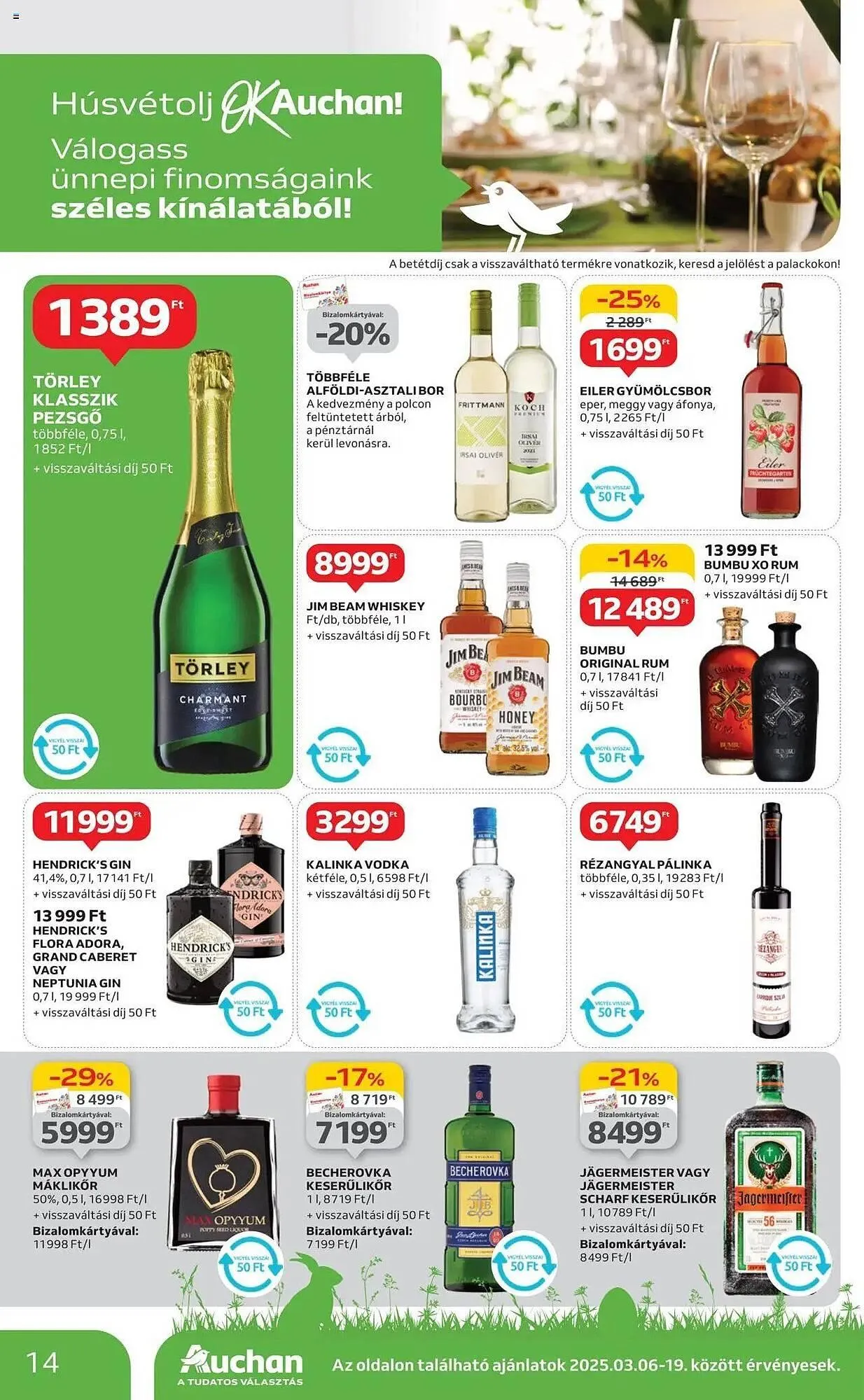 Katalógus Auchan akciós újság március 6.-tól március 26.-ig 2025. - Oldal 14