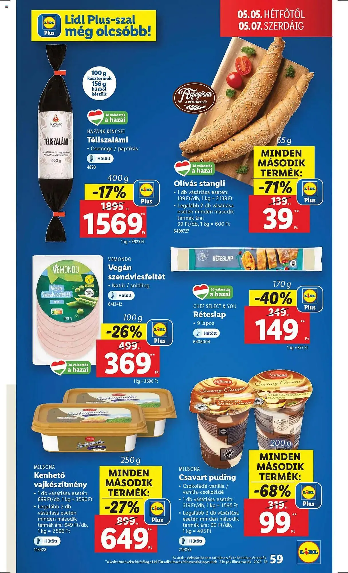Katalógus Lidl akciós újság április 30.-tól május 7.-ig 2025. - Oldal 59