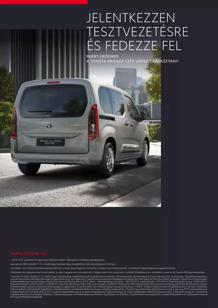 Katalógus Toyota Proace City Verso EV október 30.-tól október 30.-ig 2025. - Oldal 8