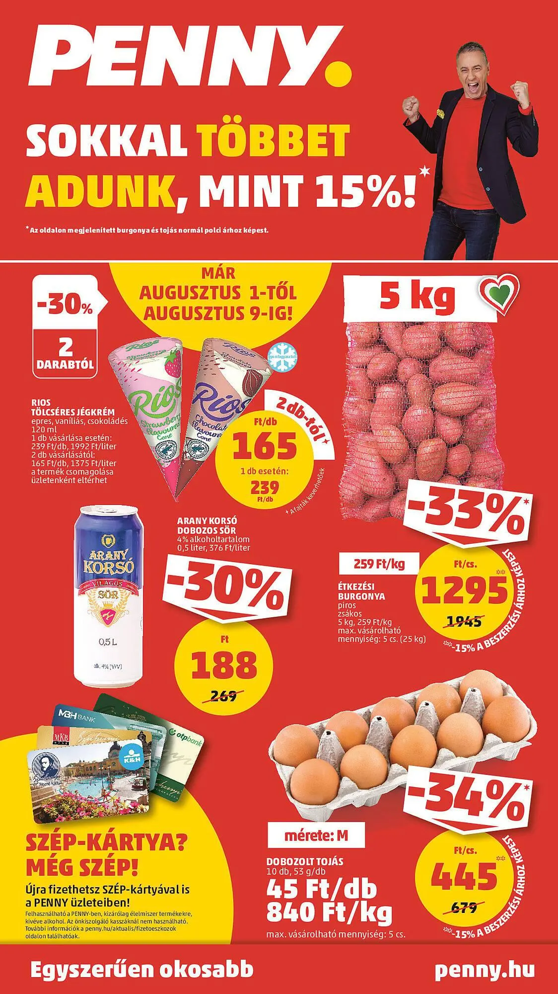 Katalógus PENNY akciós újság augusztus 1.-tól augusztus 9.-ig 2023. - Oldal 1