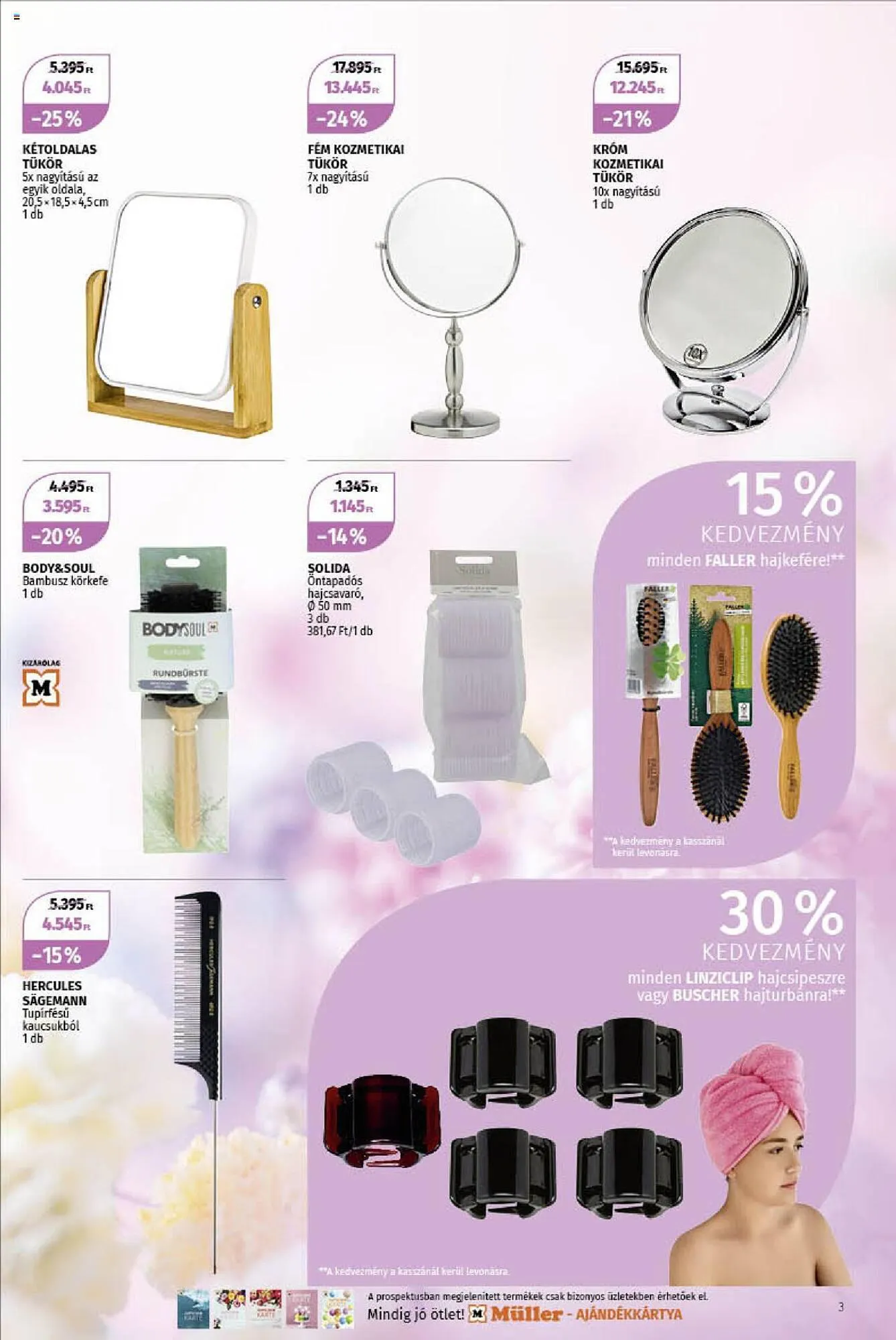 Katalógus Müller akciós újság szeptember 25.-tól október 8.-ig 2023. - Oldal 3