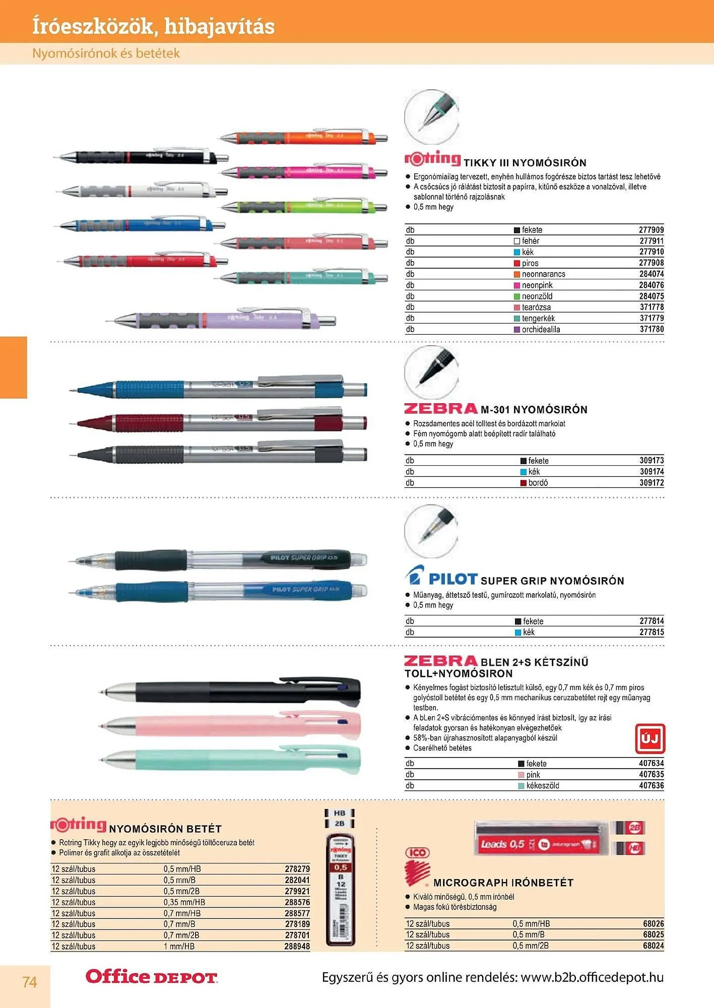 Katalógus Office Depot akciós újság május 9.-tól december 31.-ig 2026. - Oldal 74