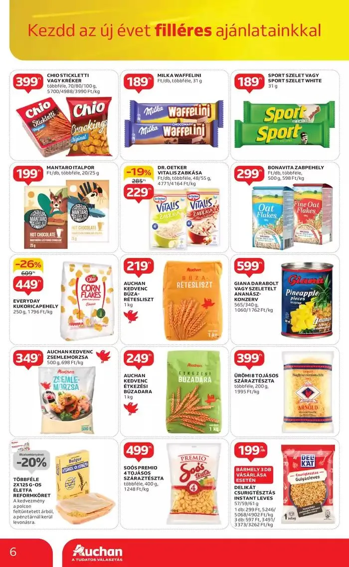 Katalógus Vonzó különleges ajánlatok mindenki számára január 13.-tól február 5.-ig 2025. - Oldal 6