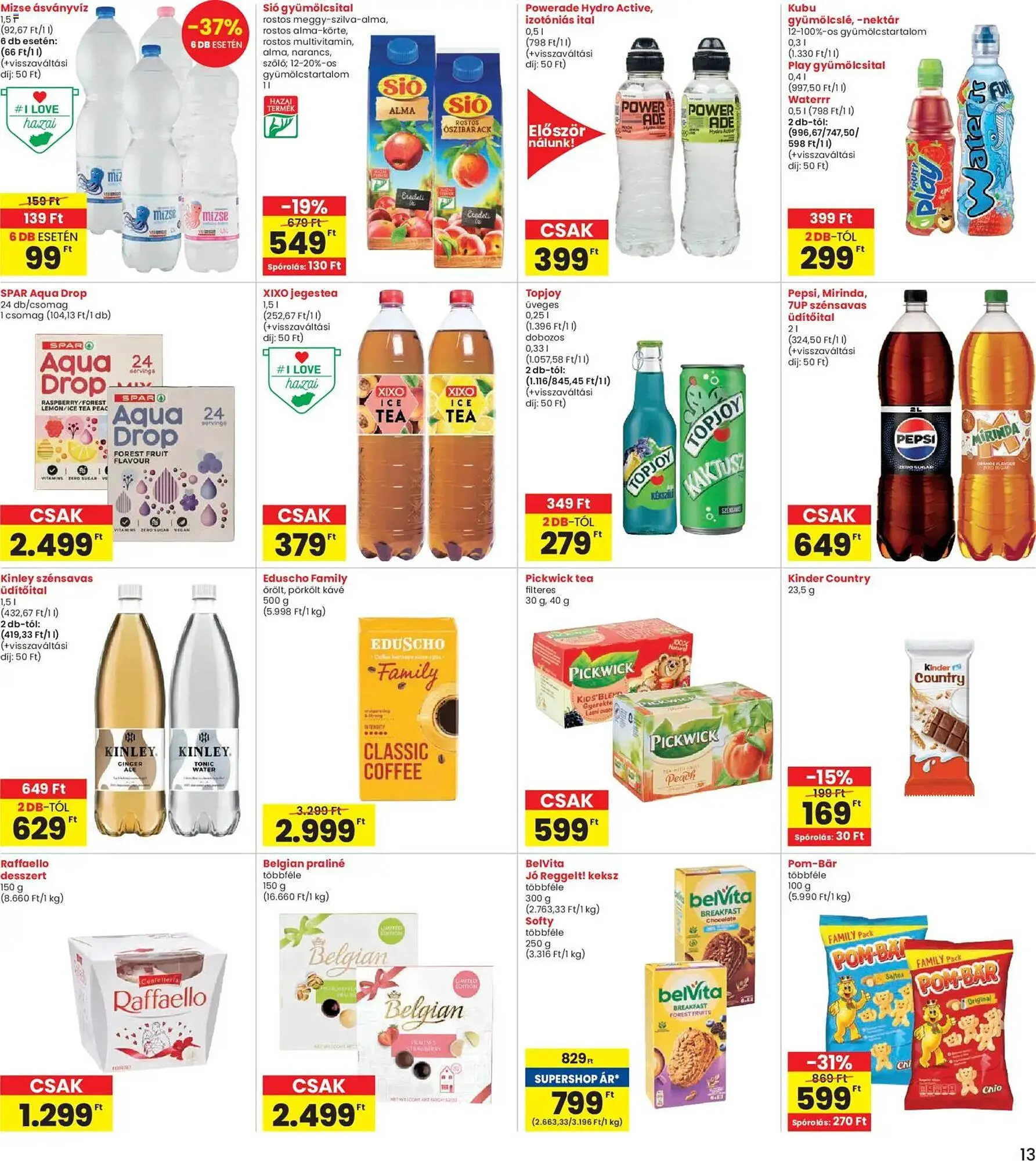 Katalógus Interspar akciós újság március 19.-tól március 25.-ig 2026. - Oldal 13