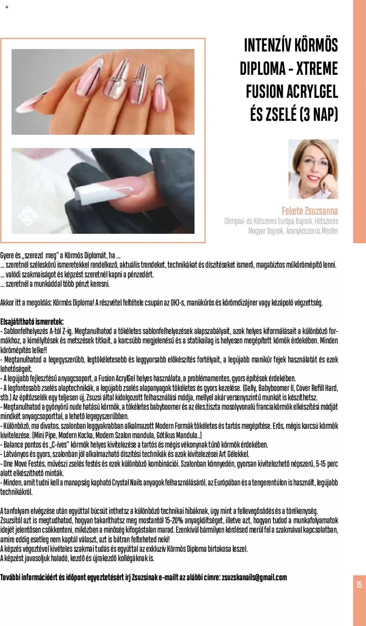 Katalógus Crystal Nails - Akciós újság június 1.-tól december 31.-ig 2023. - Oldal 15