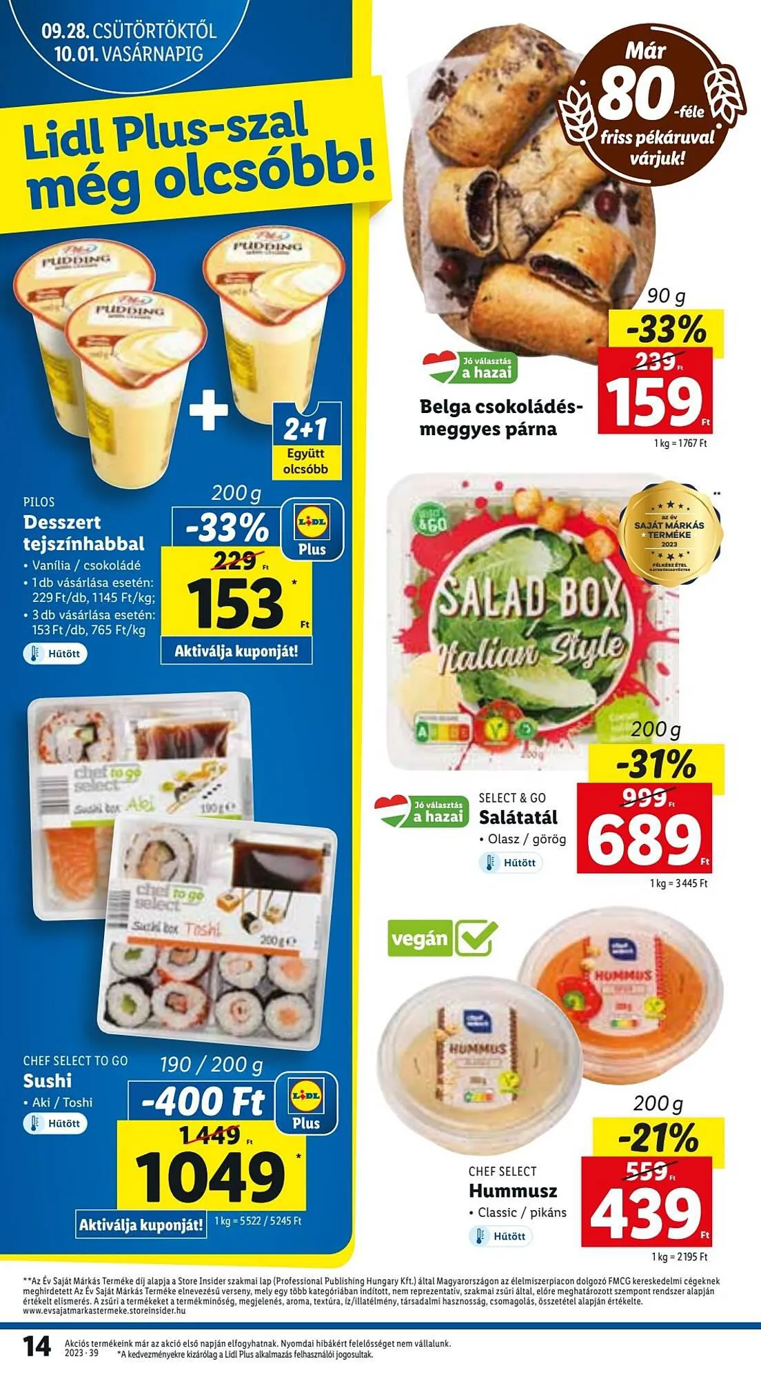 Katalógus Lidl akciós újság szeptember 28.-tól október 4.-ig 2023. - Oldal 14