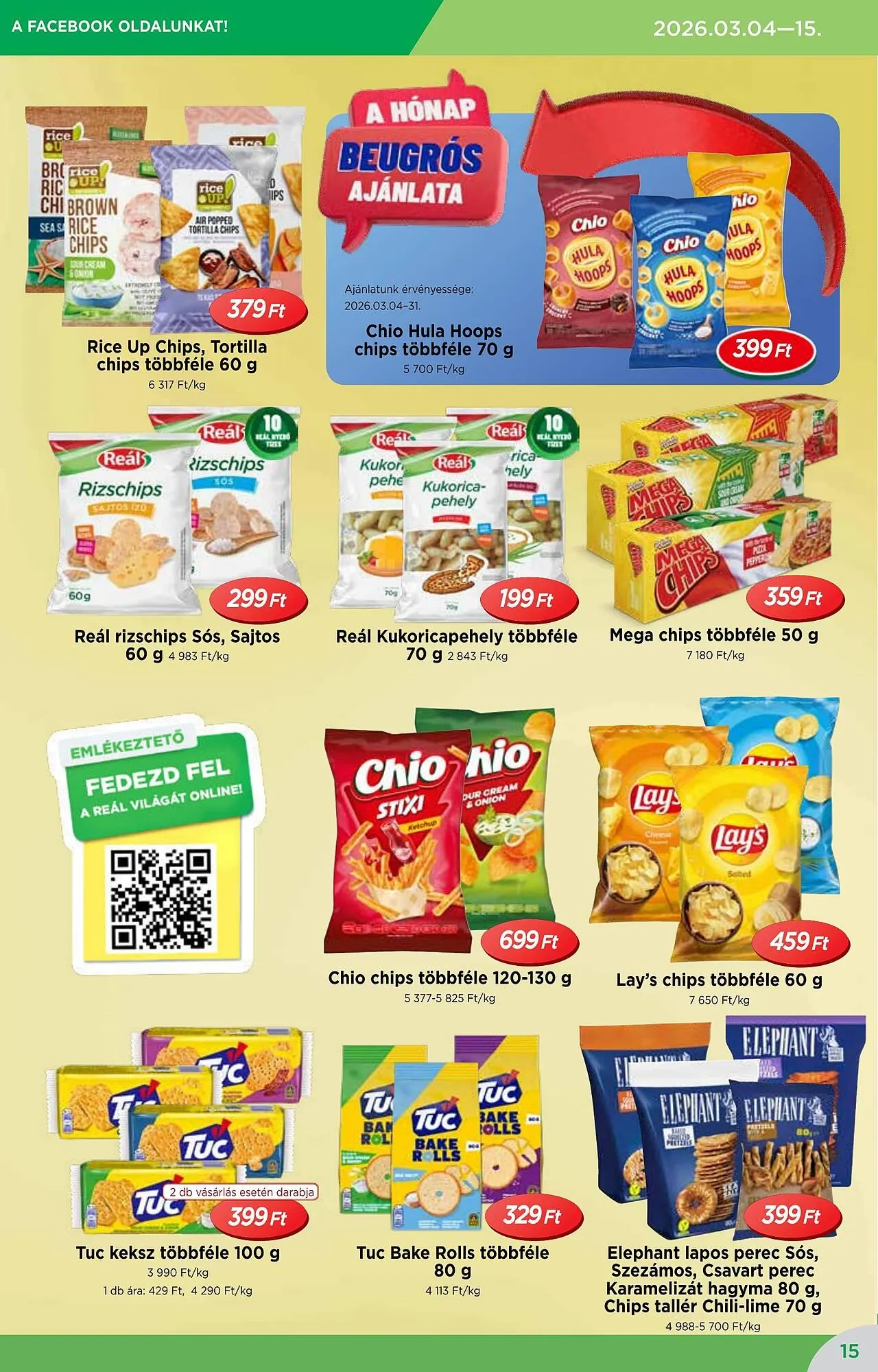 Katalógus Real akciós újság március 4.-tól március 15.-ig 2026. - Oldal 15