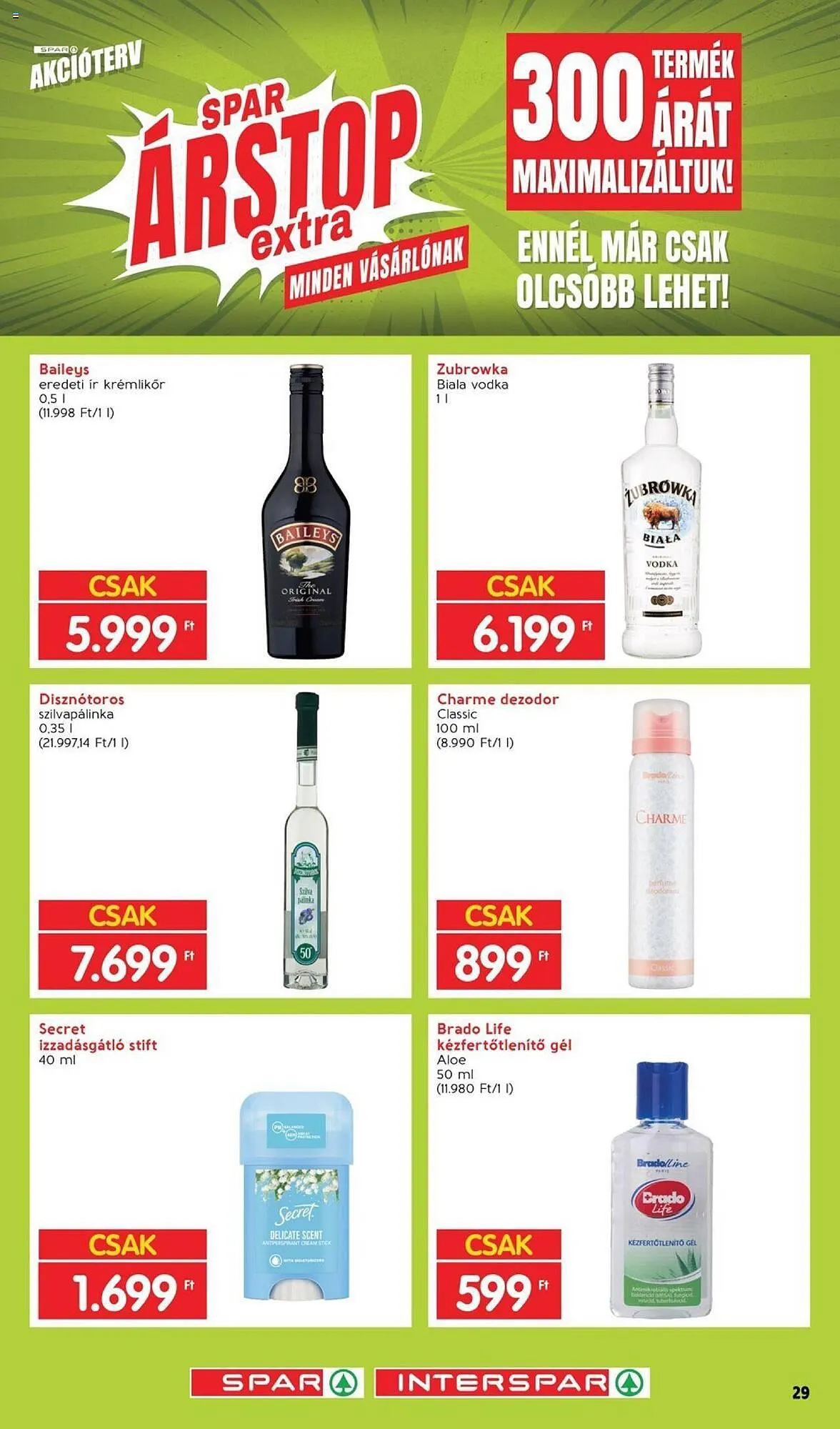 Katalógus Spar akciós újság június 1.-tól július 31.-ig 2023. - Oldal 29