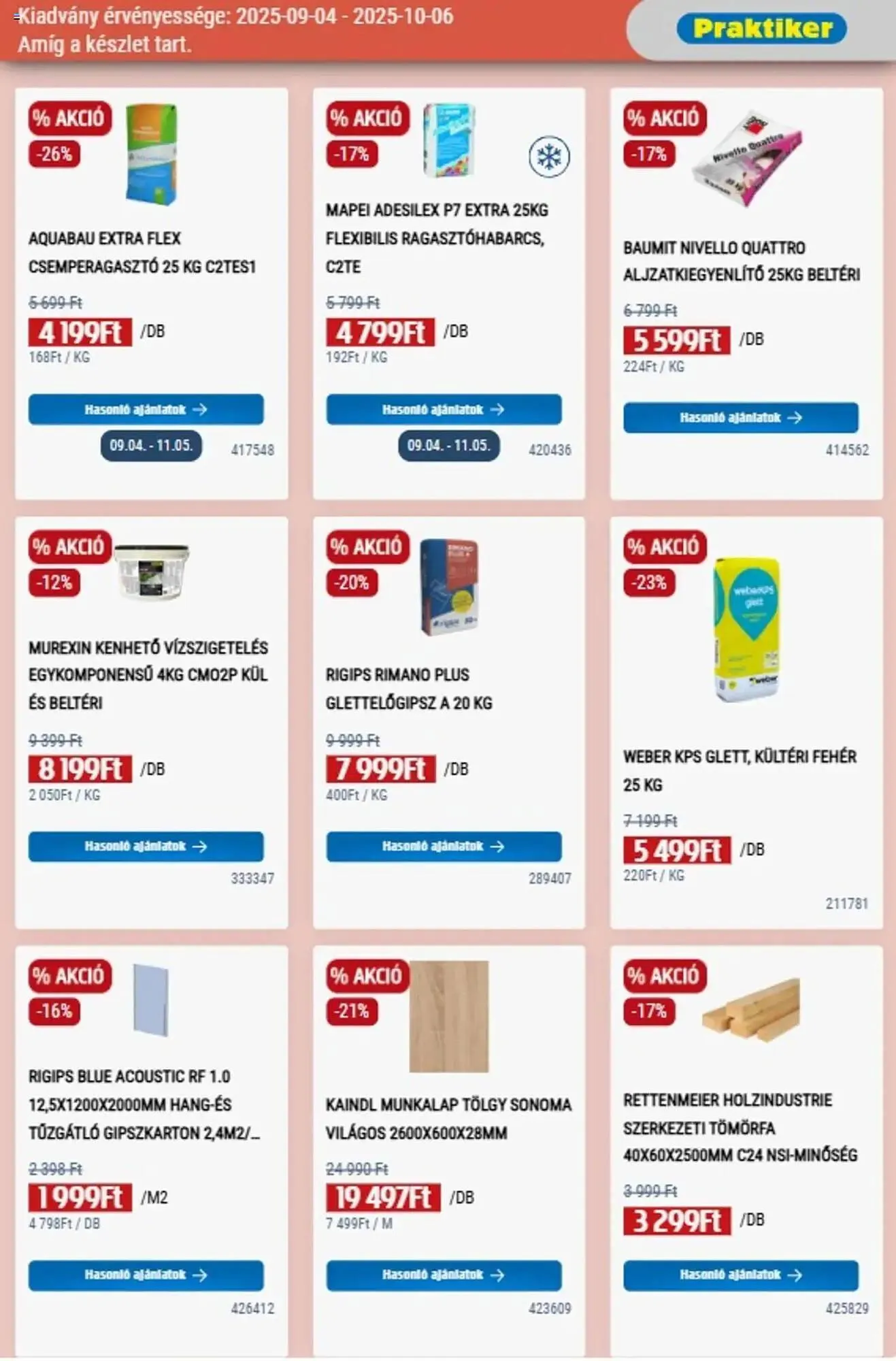 Katalógus Praktiker akciós újság szeptember 4.-tól október 6.-ig 2025. - Oldal 9