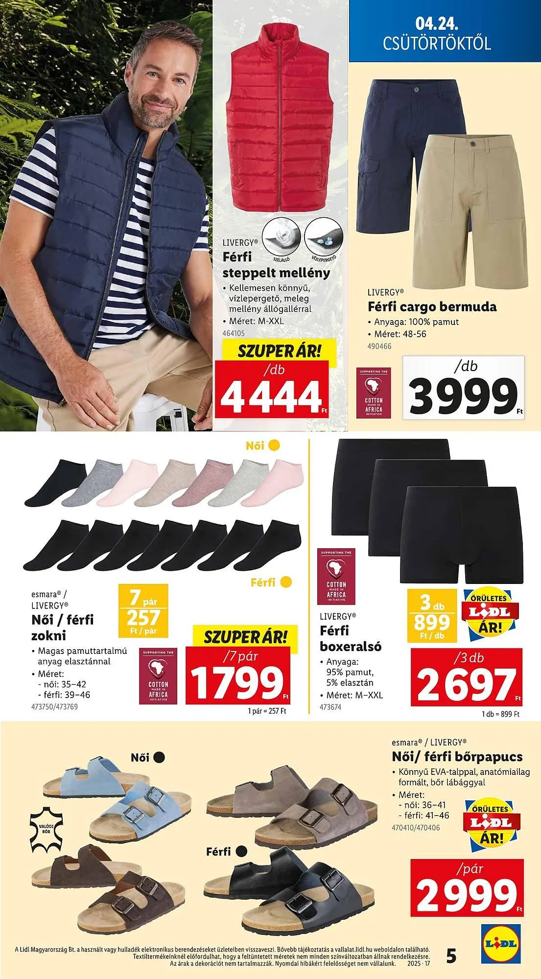 Katalógus Lidl akciós újság április 24.-tól április 29.-ig 2025. - Oldal 5
