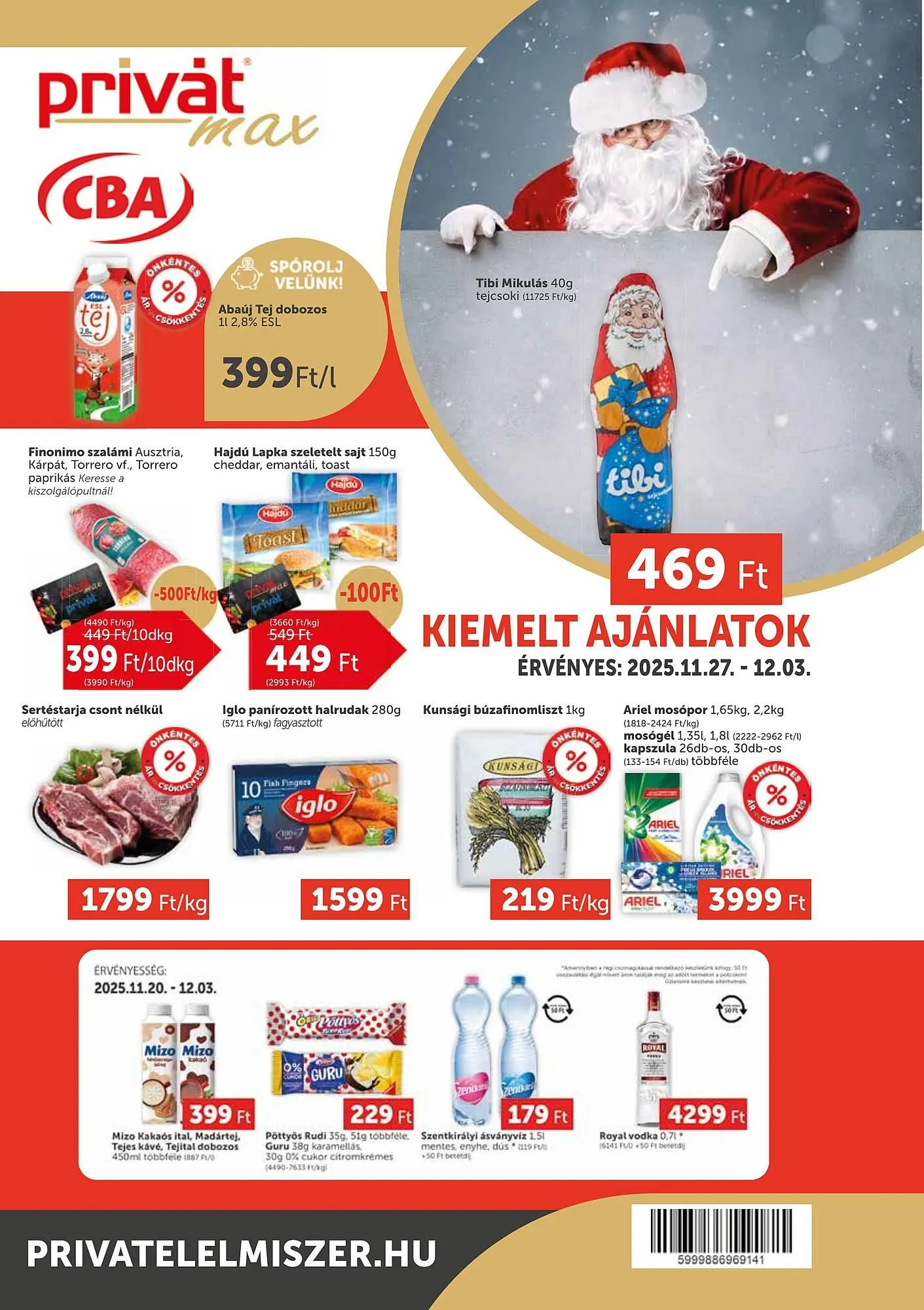 PRIVÁT akciós újság - 1