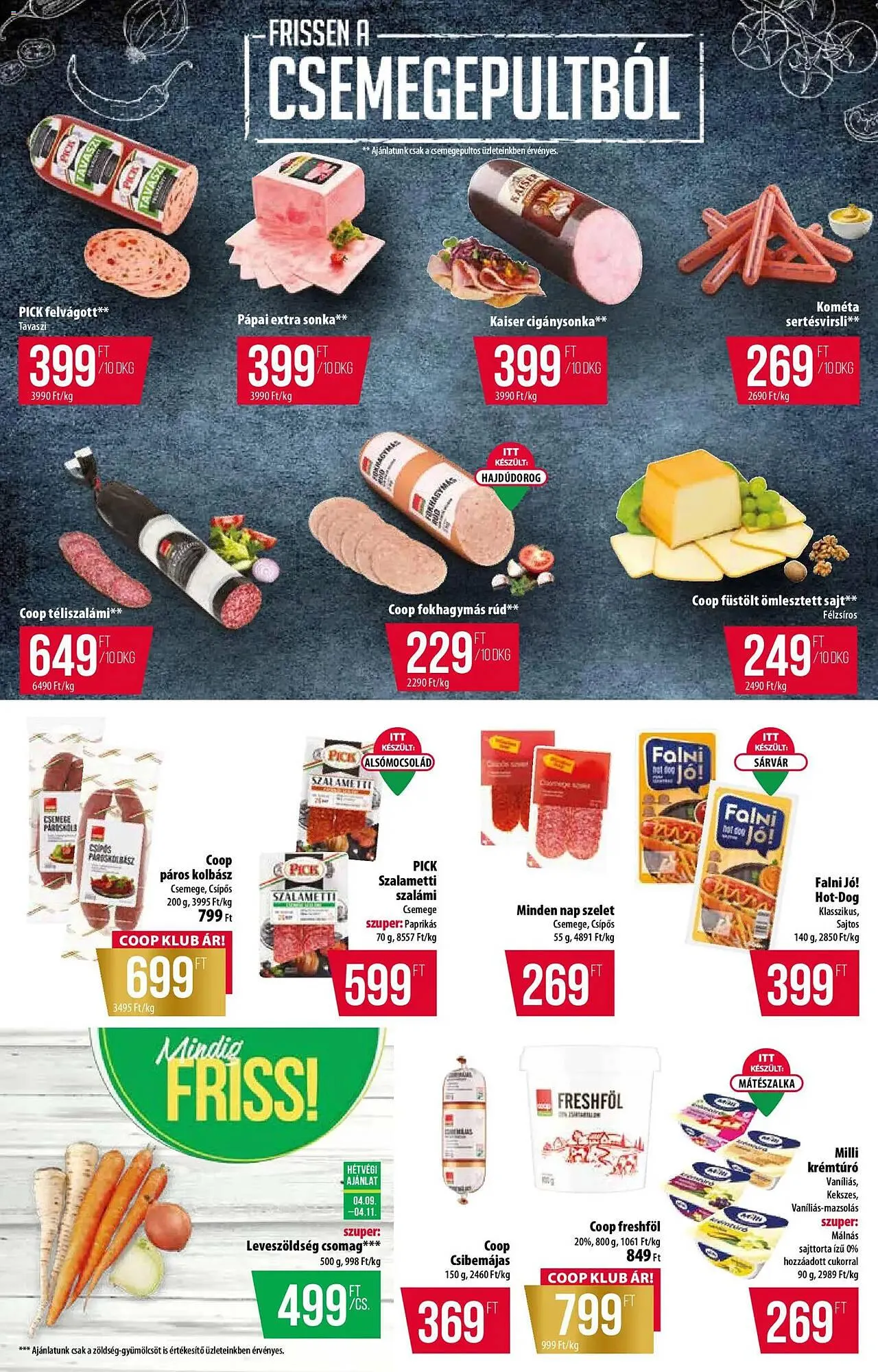 Katalógus Coop akciós újság április 9.-tól április 15.-ig 2026. - Oldal 2