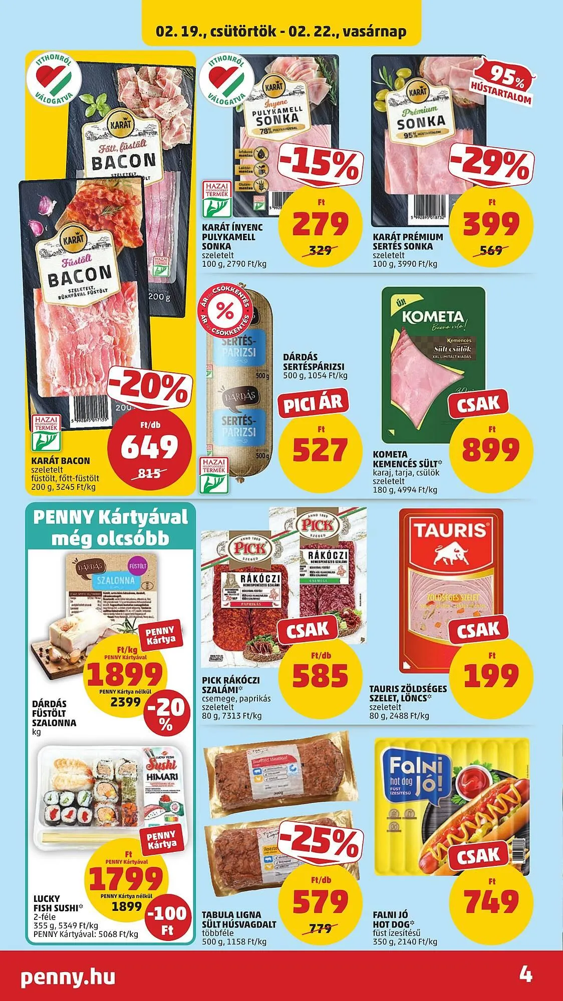 Katalógus PENNY akciós újság február 19.-tól február 25.-ig 2026. - Oldal 4