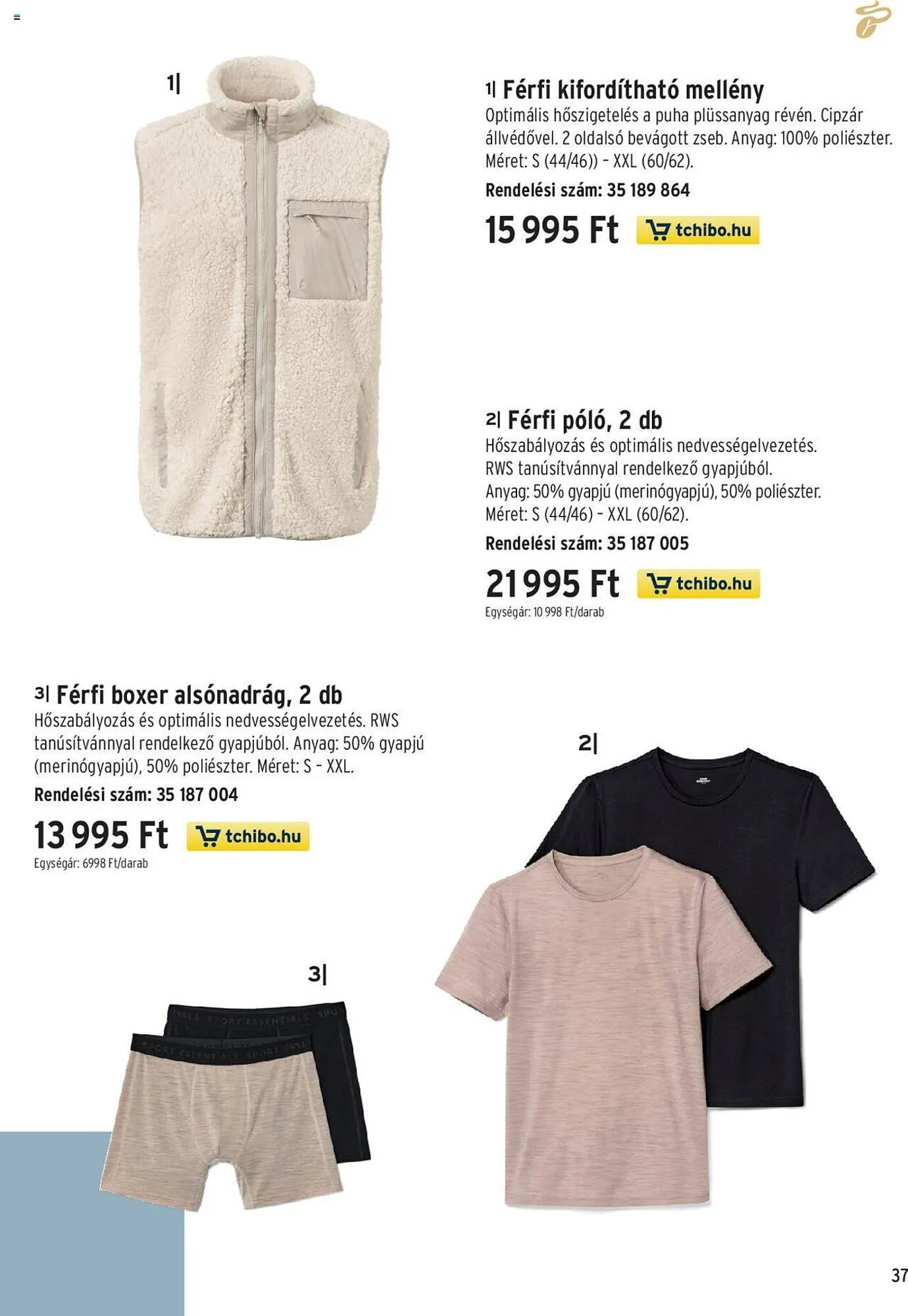 Katalógus Tchibo akciós újság október 30.-tól november 21.-ig 2023. - Oldal 37