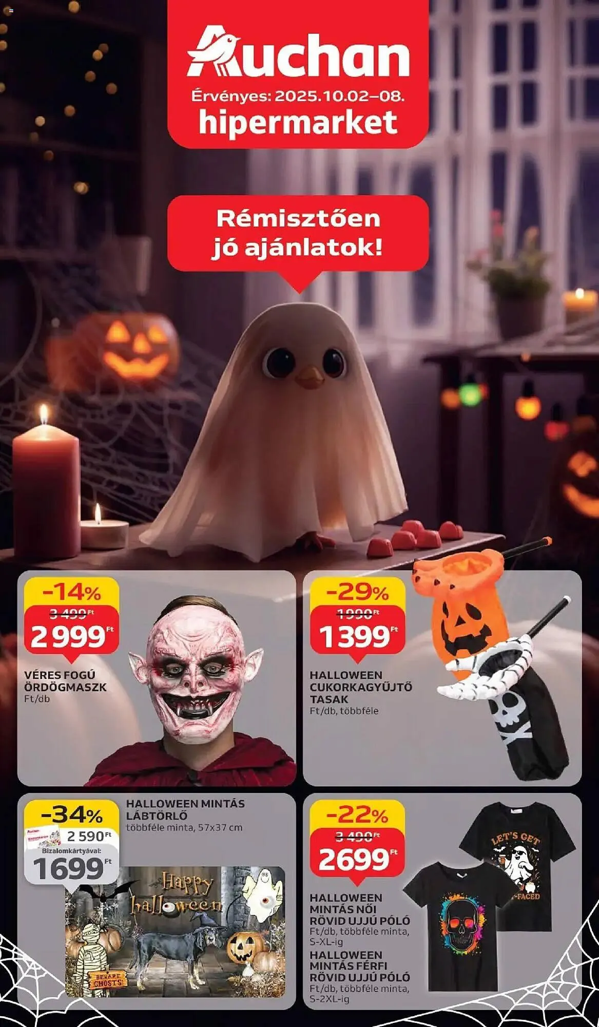 Katalógus Auchan akciós újság október 2.-tól október 8.-ig 2025. - Oldal 1