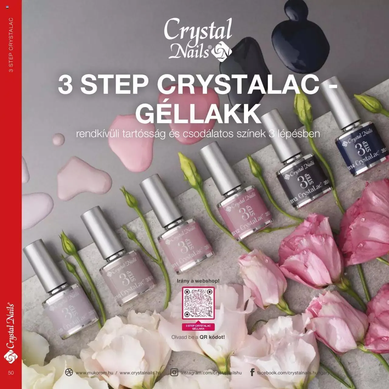 Katalógus Crystal Nails - Nagykatalógus 22/23 március 8.-tól december 31.-ig 2023. - Oldal 50