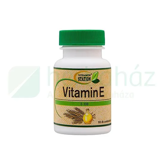 VITAMIN STATION E-VITAMIN 100IU GÉLKAPSZULA 100DB