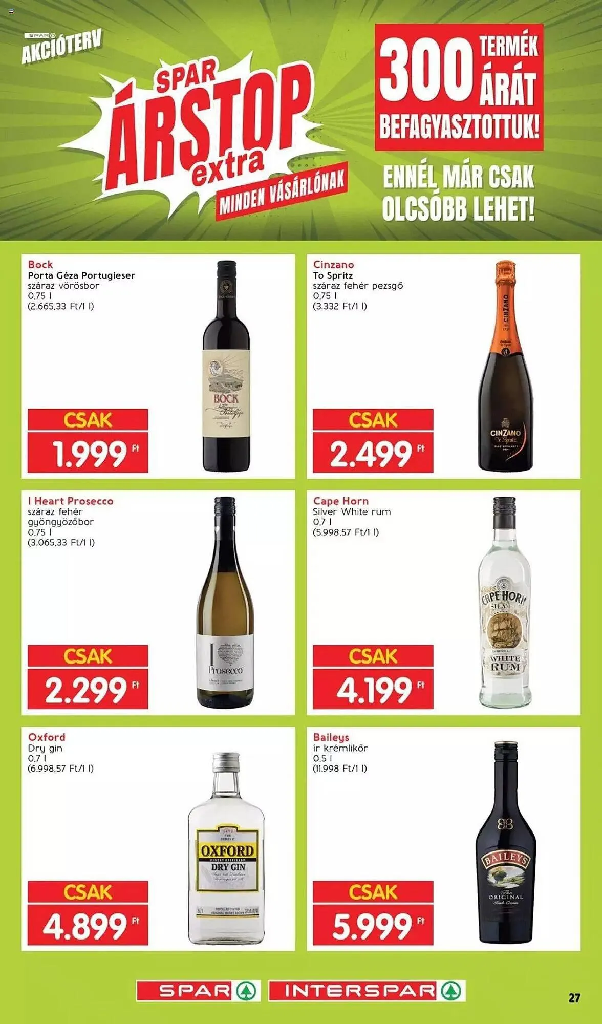 Katalógus Interspar akciós újság augusztus 1.-tól szeptember 30.-ig 2023. - Oldal 27