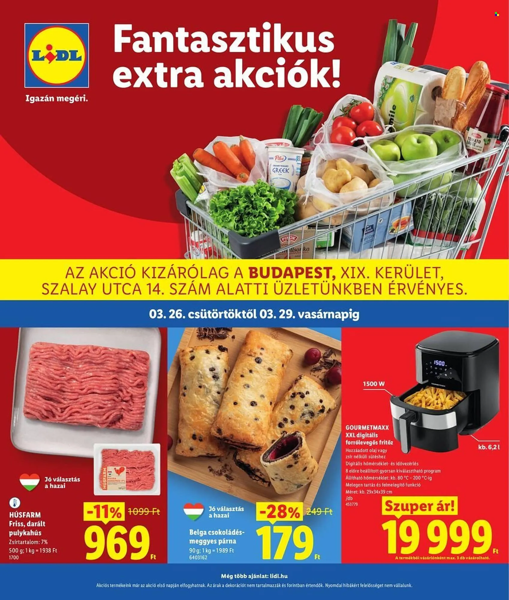 Katalógus Lidl akciós újság március 26.-tól március 29.-ig 2026. - Oldal 1