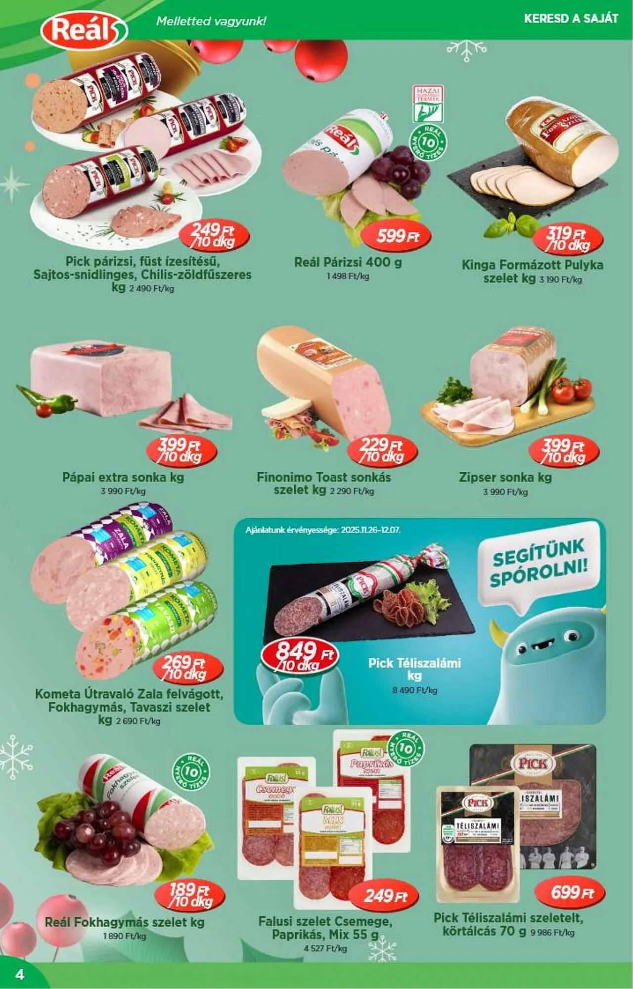 Katalógus Real akciós újság november 26.-tól december 7.-ig 2025. - Oldal 4