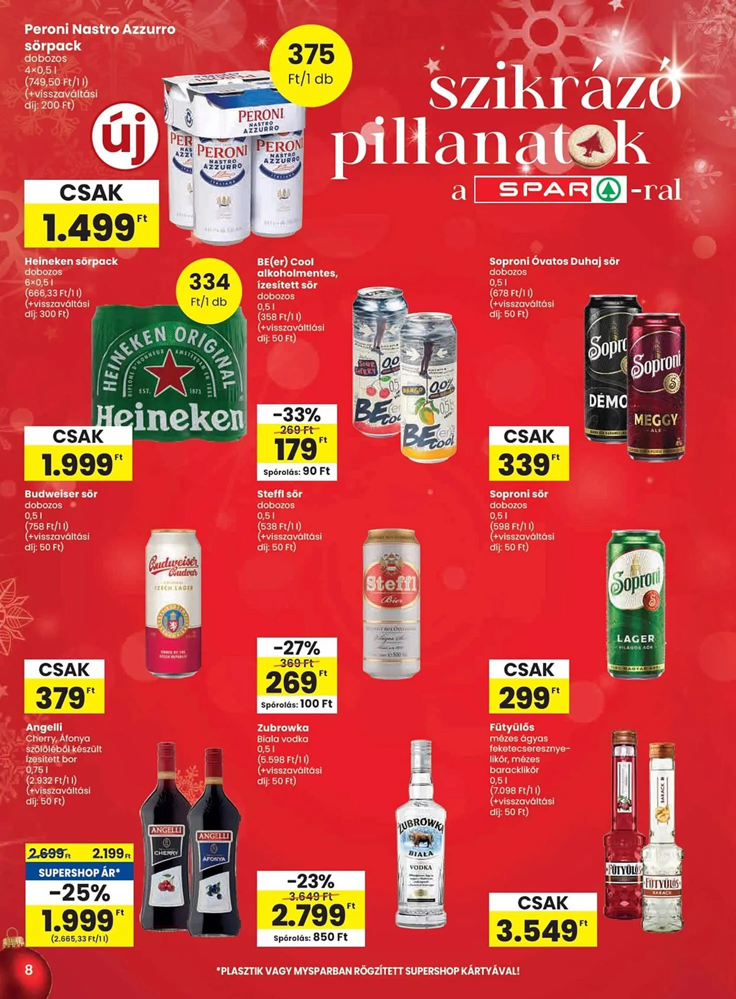 Katalógus Spar akciós újság december 11.-tól december 17.-ig 2025. - Oldal 8