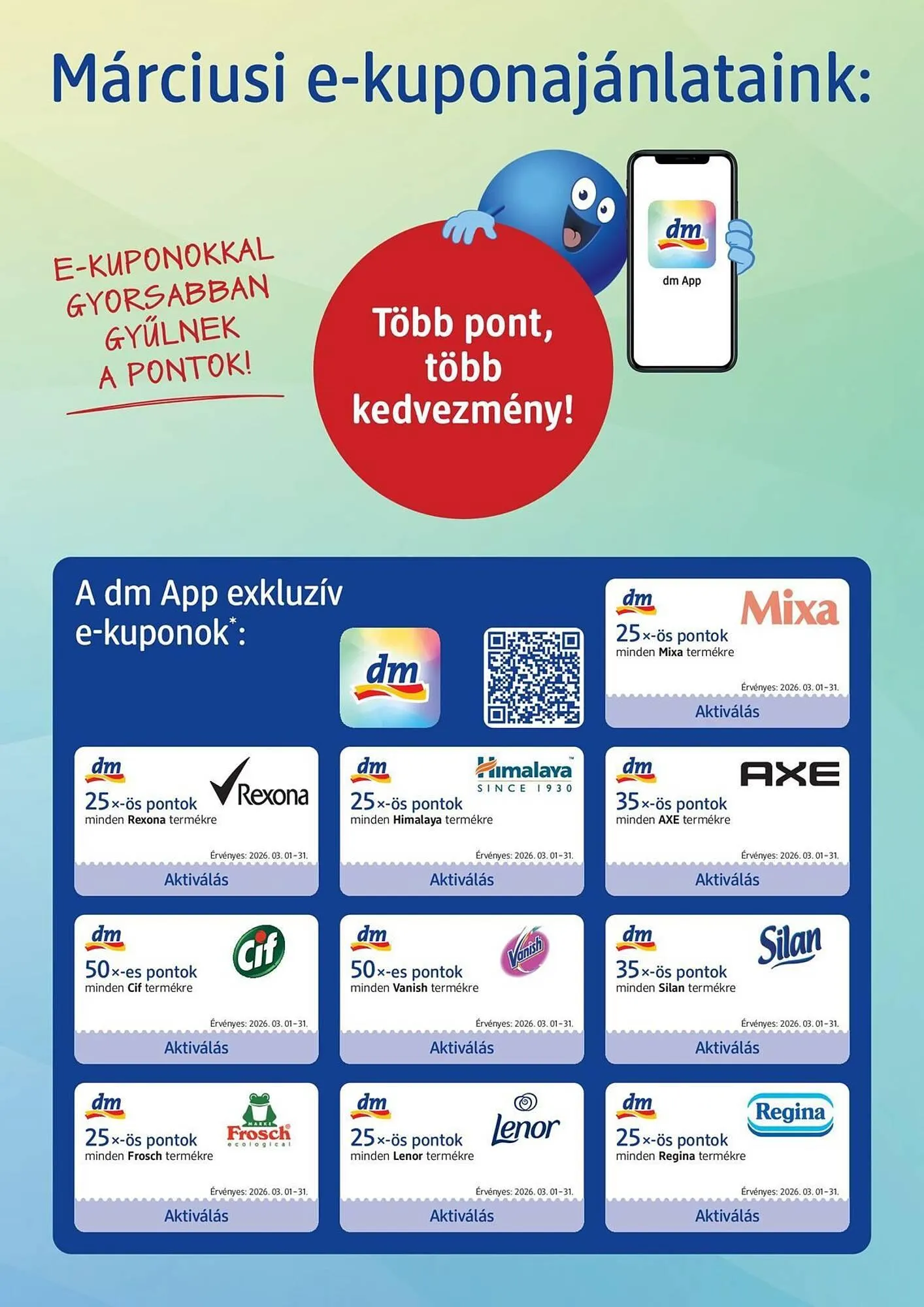 Katalógus DM akciós újság március 1.-tól március 31.-ig 2026. - Oldal 1
