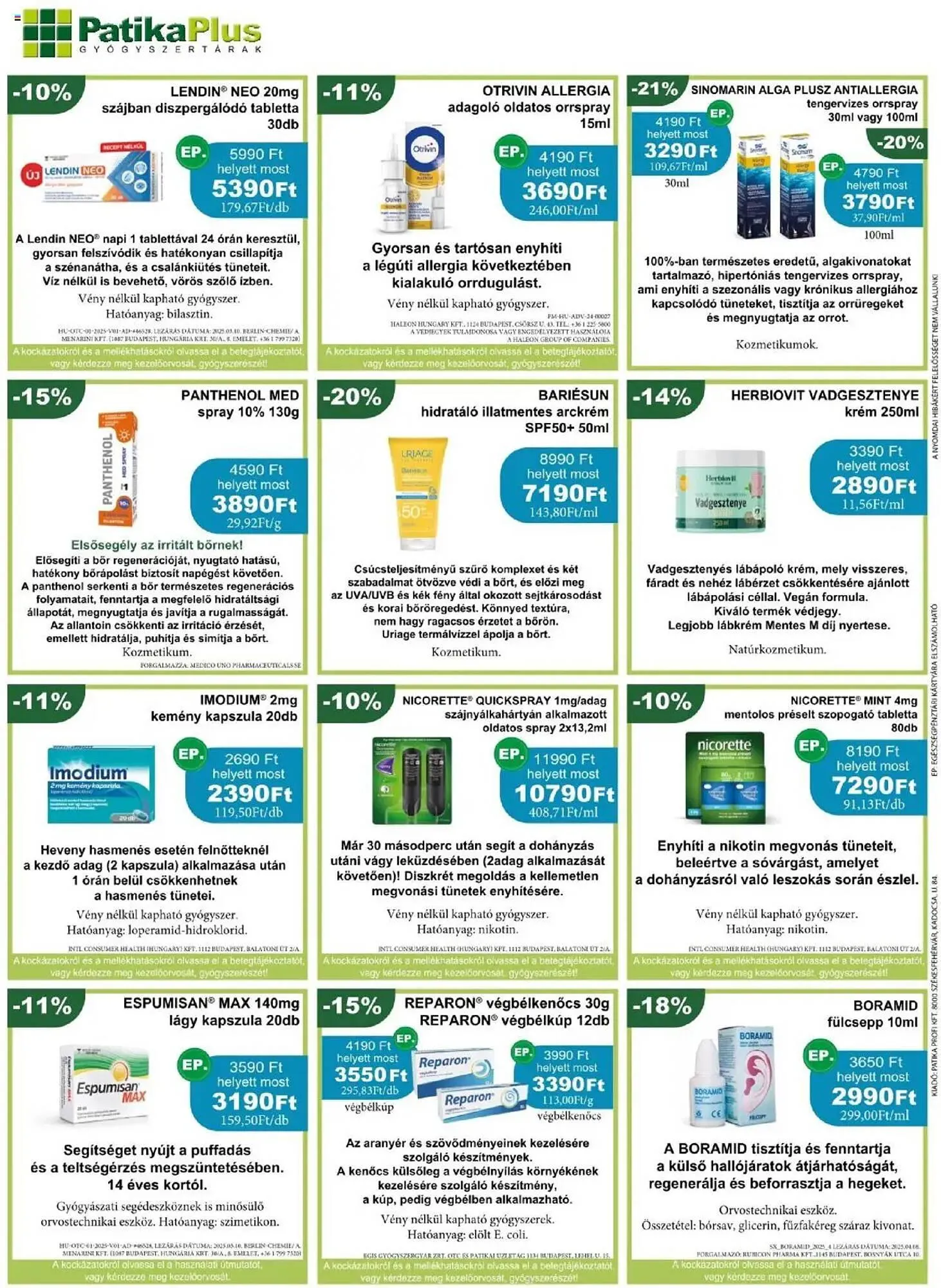 Katalógus PatikaPlus akciós újság május 1.-tól május 31.-ig 2025. - Oldal 6