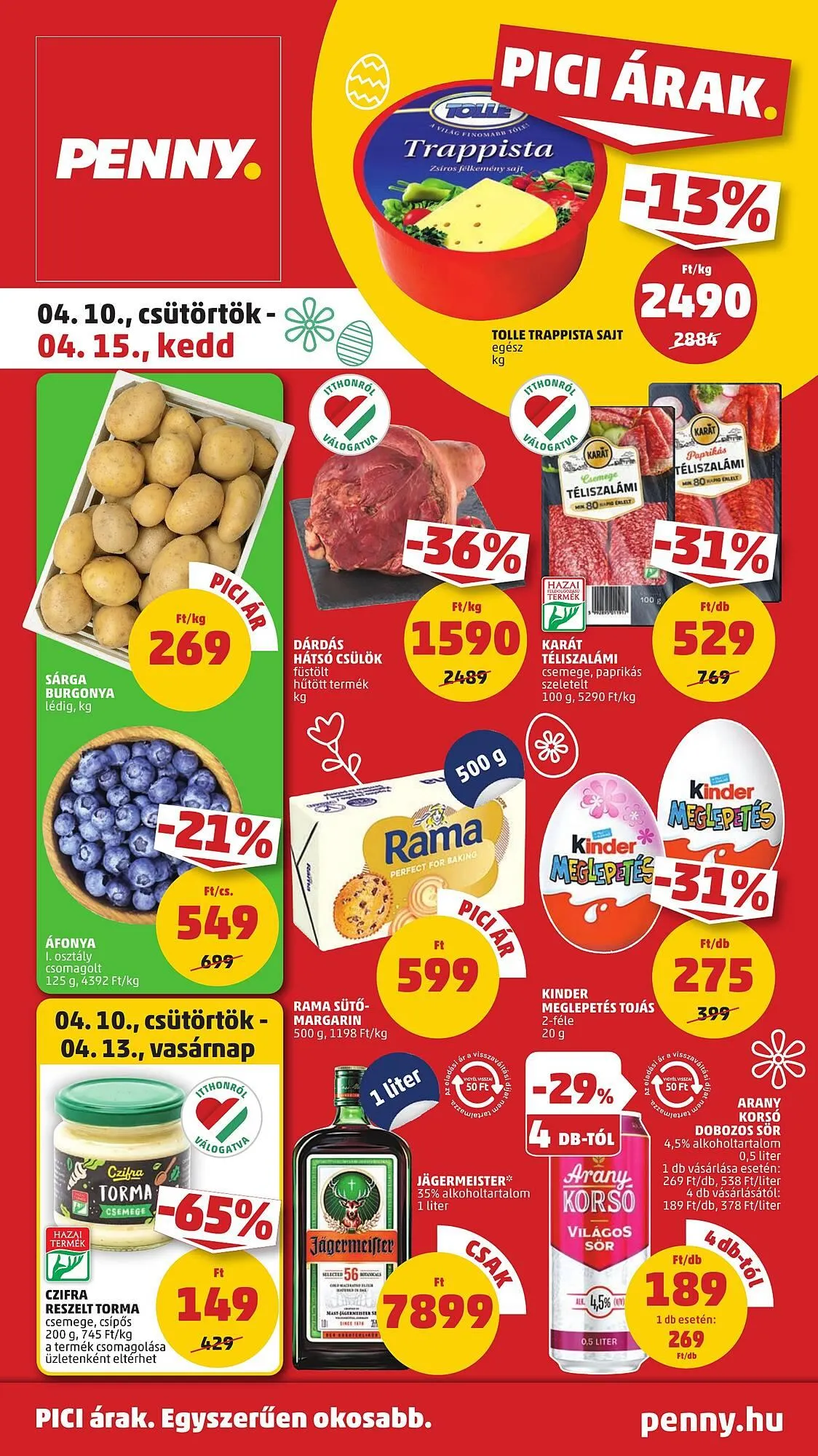 Katalógus PENNY akciós újság április 10.-tól április 15.-ig 2025. - Oldal 1