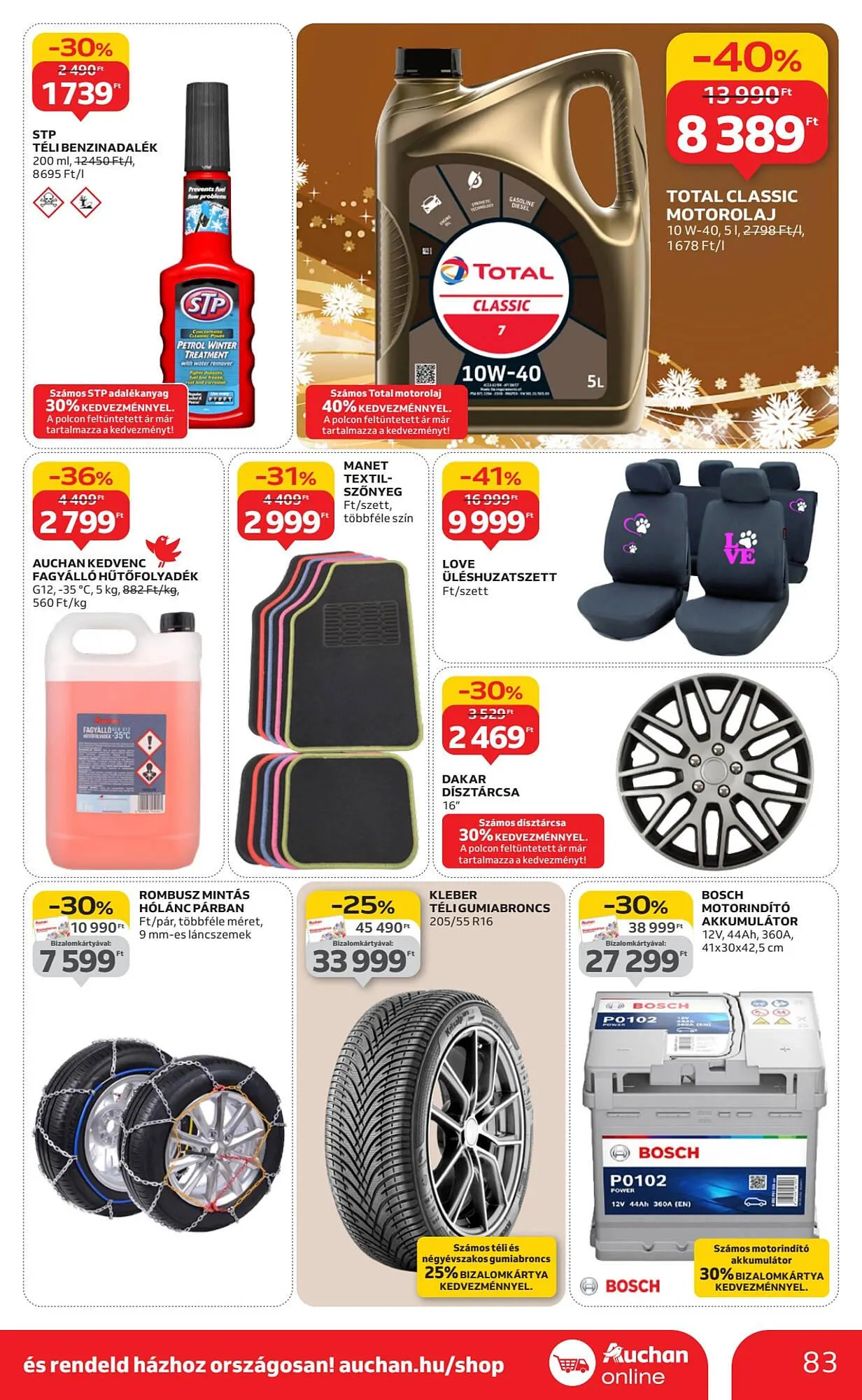 Katalógus Auchan akciós újság december 4.-tól december 10.-ig 2025. - Oldal 83