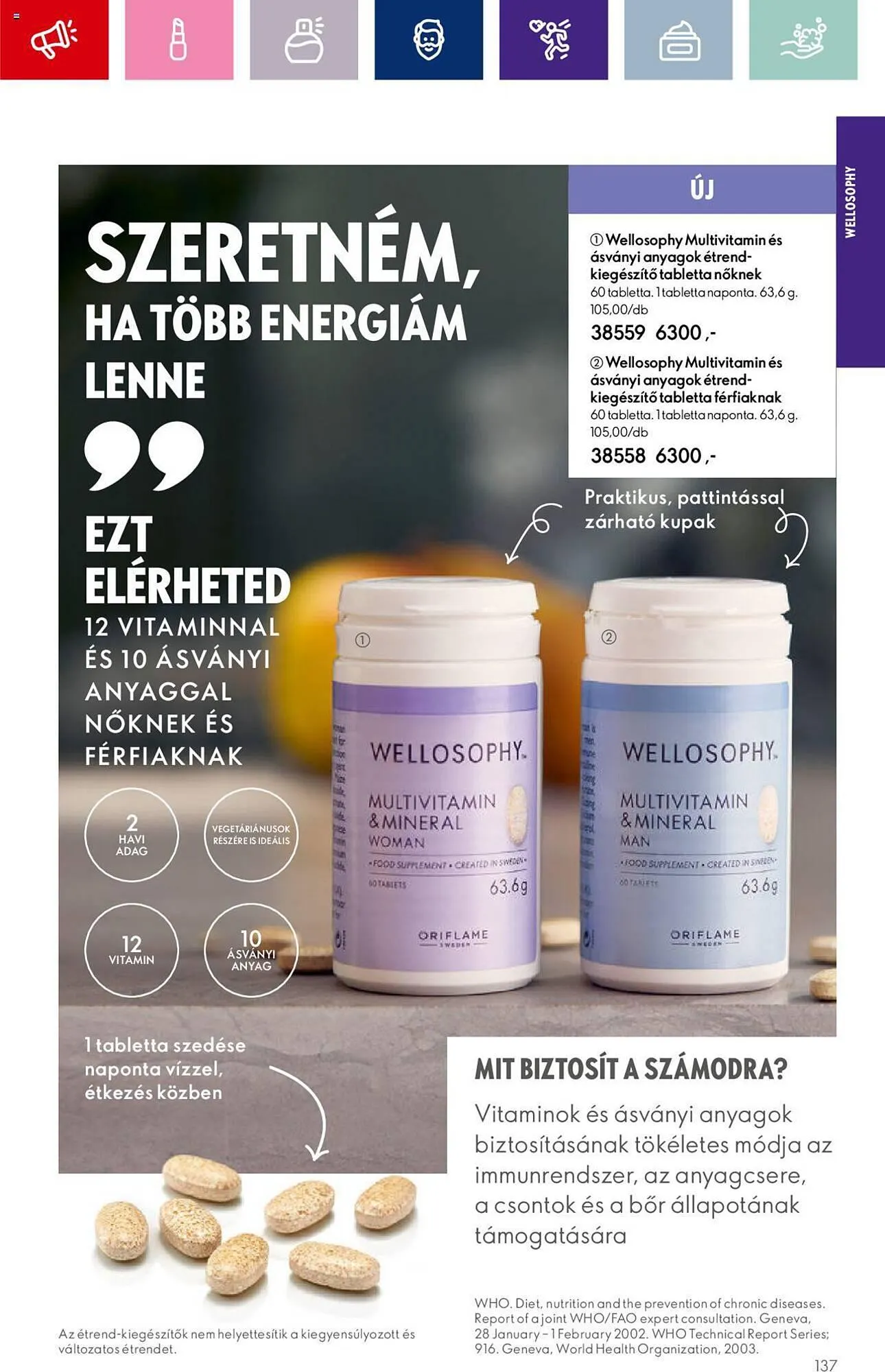 Katalógus Oriflame akciós újság szeptember 20.-tól október 10.-ig 2023. - Oldal 137