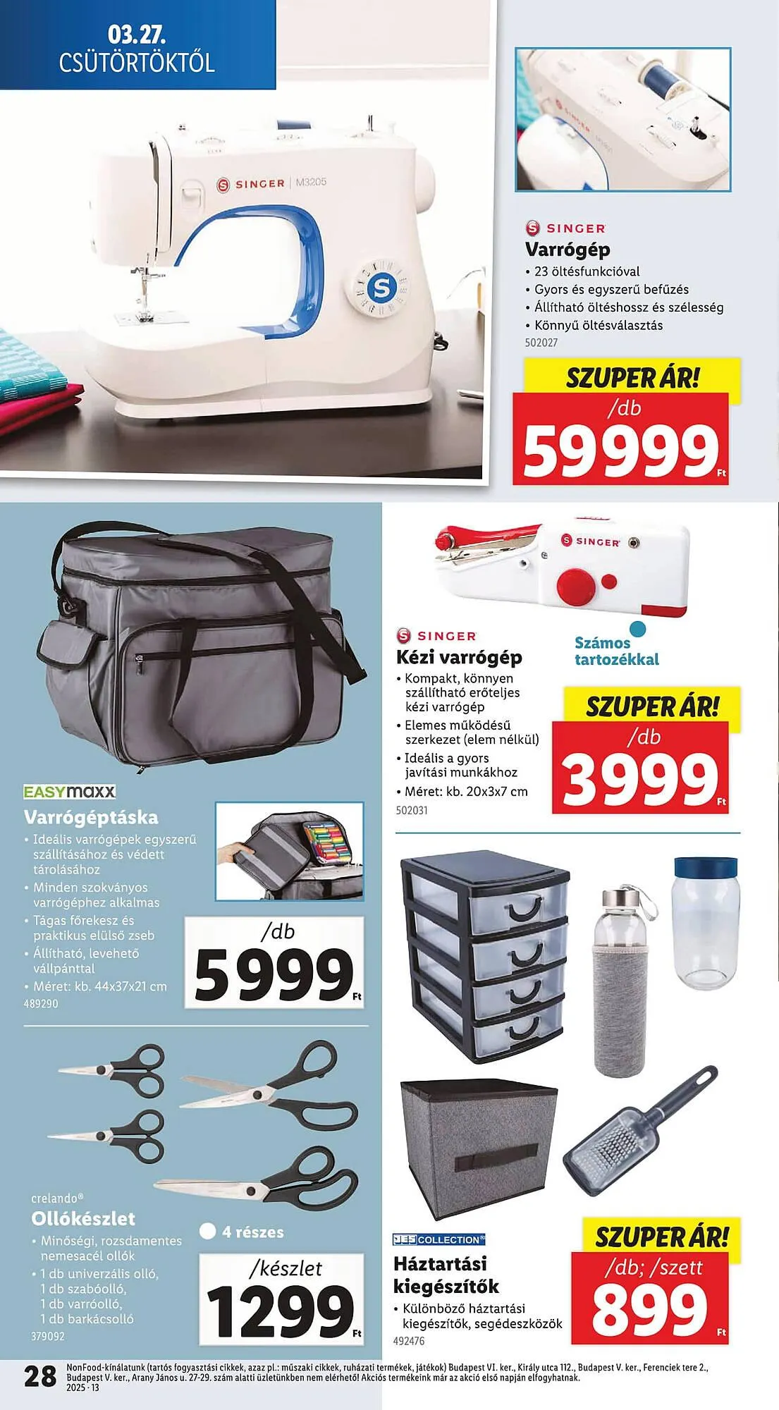 Katalógus Lidl akciós újság március 27.-tól április 2.-ig 2025. - Oldal 28