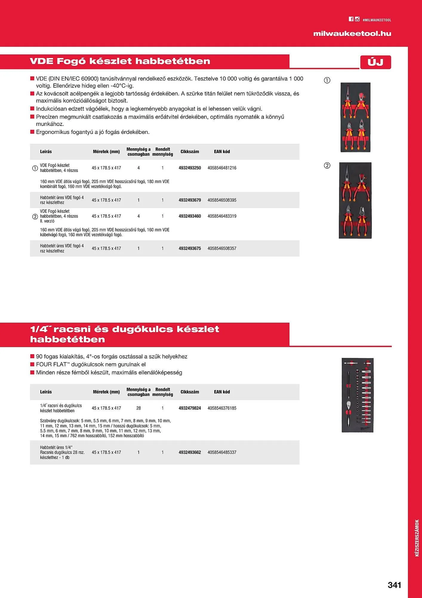 Katalógus Milwaukeetool akciós újság augusztus 14.-tól december 31.-ig 2024. - Oldal 341