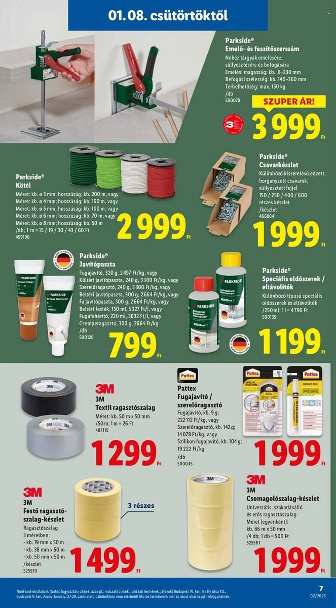 Katalógus Lidl akciós újság január 8.-tól január 14.-ig 2026. - Oldal 7