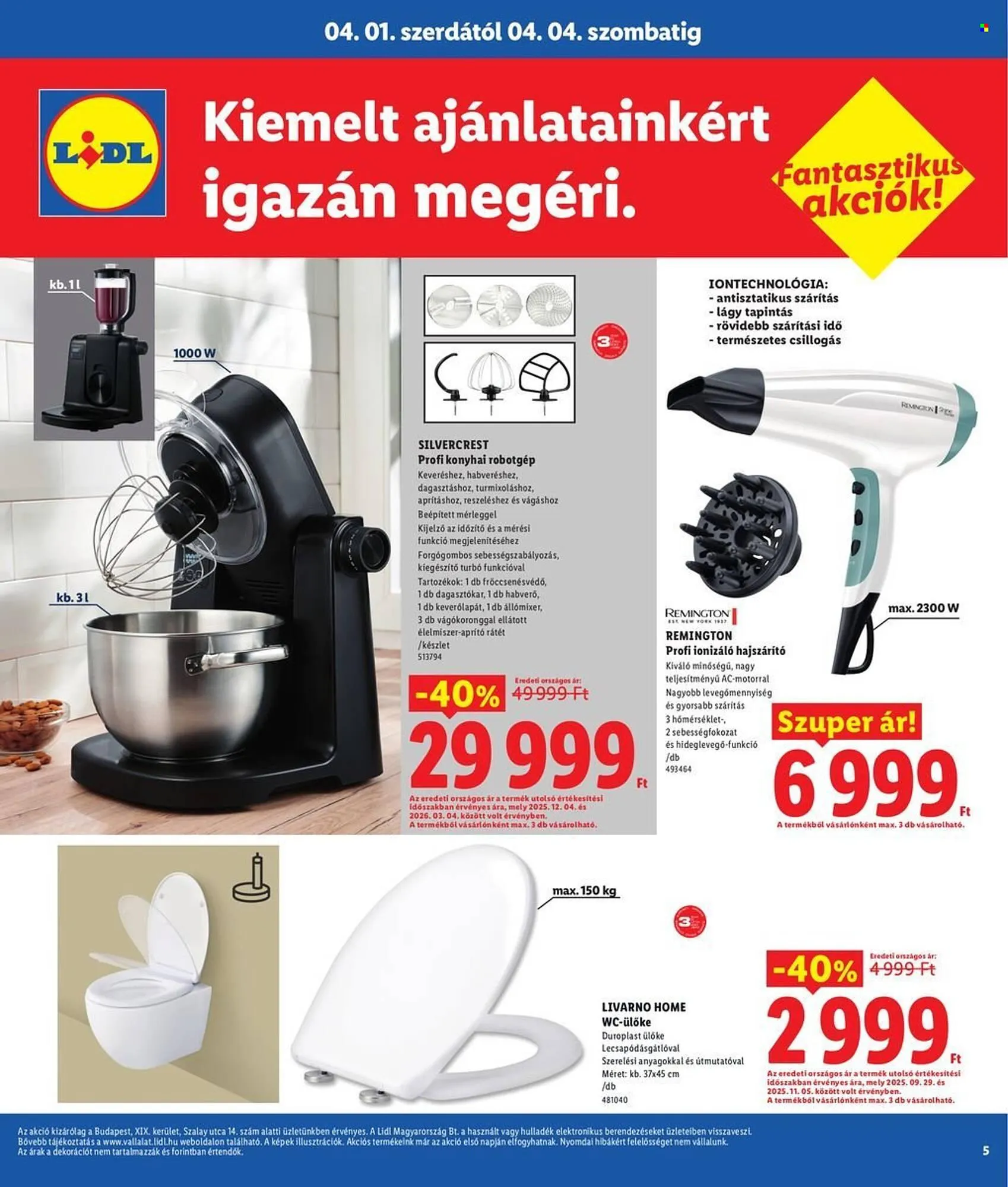 Katalógus Lidl akciós újság április 1.-tól április 4.-ig 2026. - Oldal 5