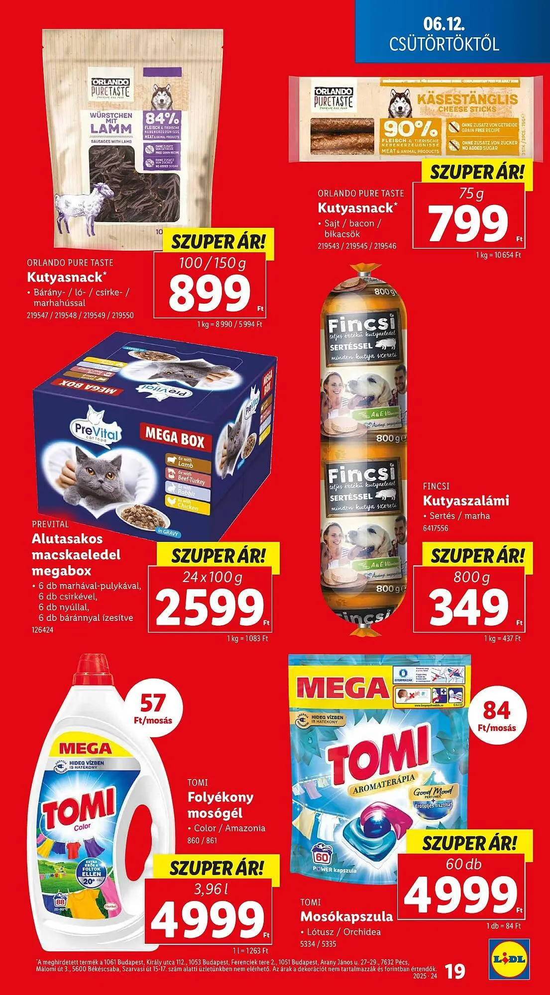 Katalógus Lidl akciós újság június 12.-tól június 18.-ig 2025. - Oldal 19