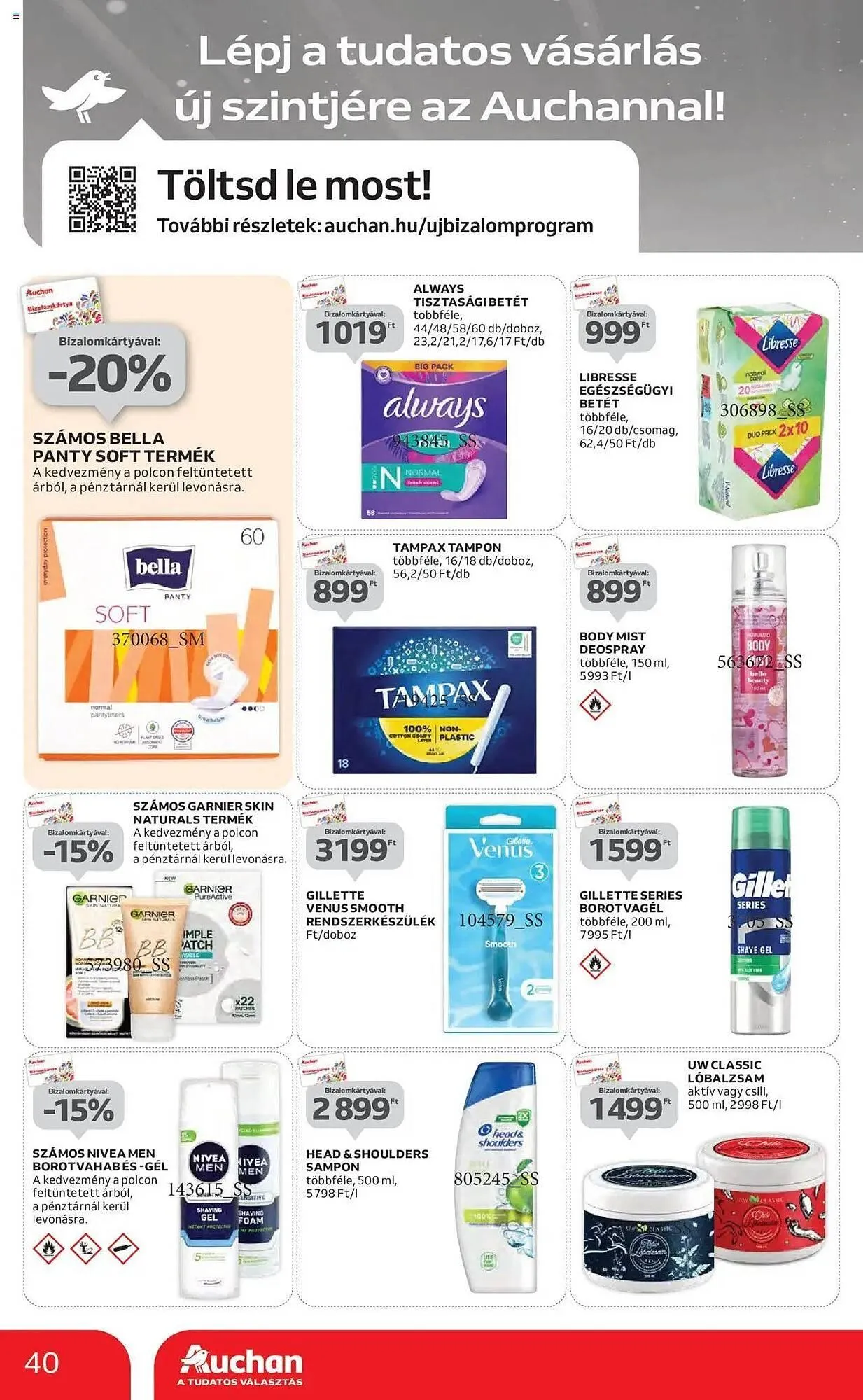 Katalógus Auchan akciós újság április 3.-tól április 9.-ig 2025. - Oldal 40