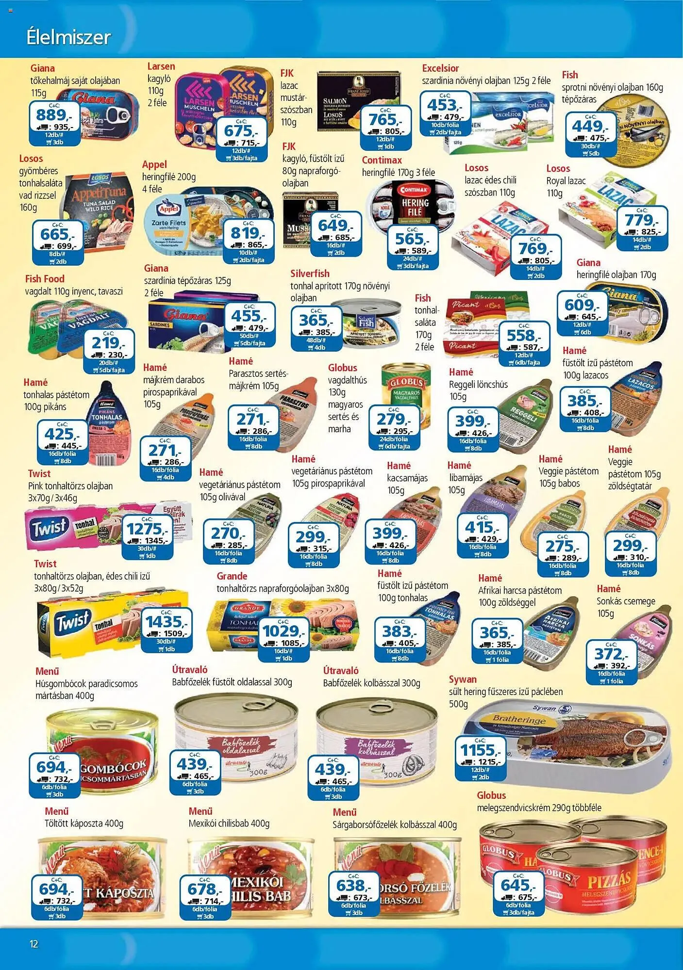 Katalógus ÁRKLUB akciós újság április 1.-tól április 30.-ig 2026. - Oldal 12