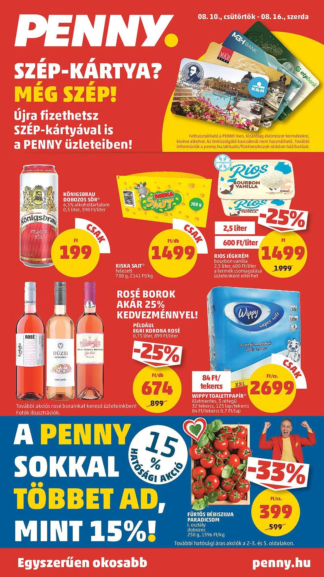 Katalógus PENNY akciós újság augusztus 10.-tól augusztus 16.-ig 2023. - Oldal 1