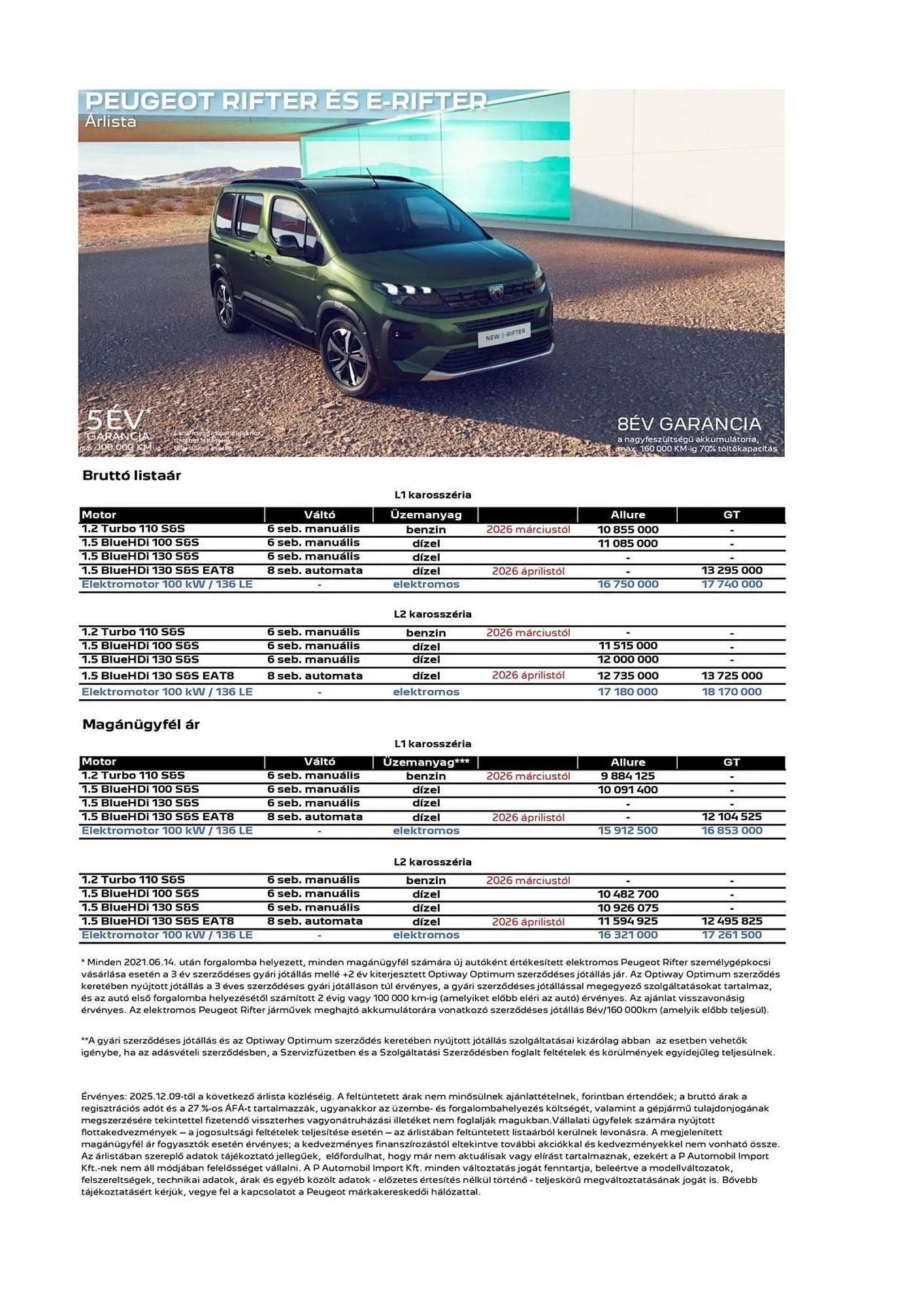 Katalógus Peugeot akciós újság április 4.-tól július 9.-ig 2026. - Oldal 2