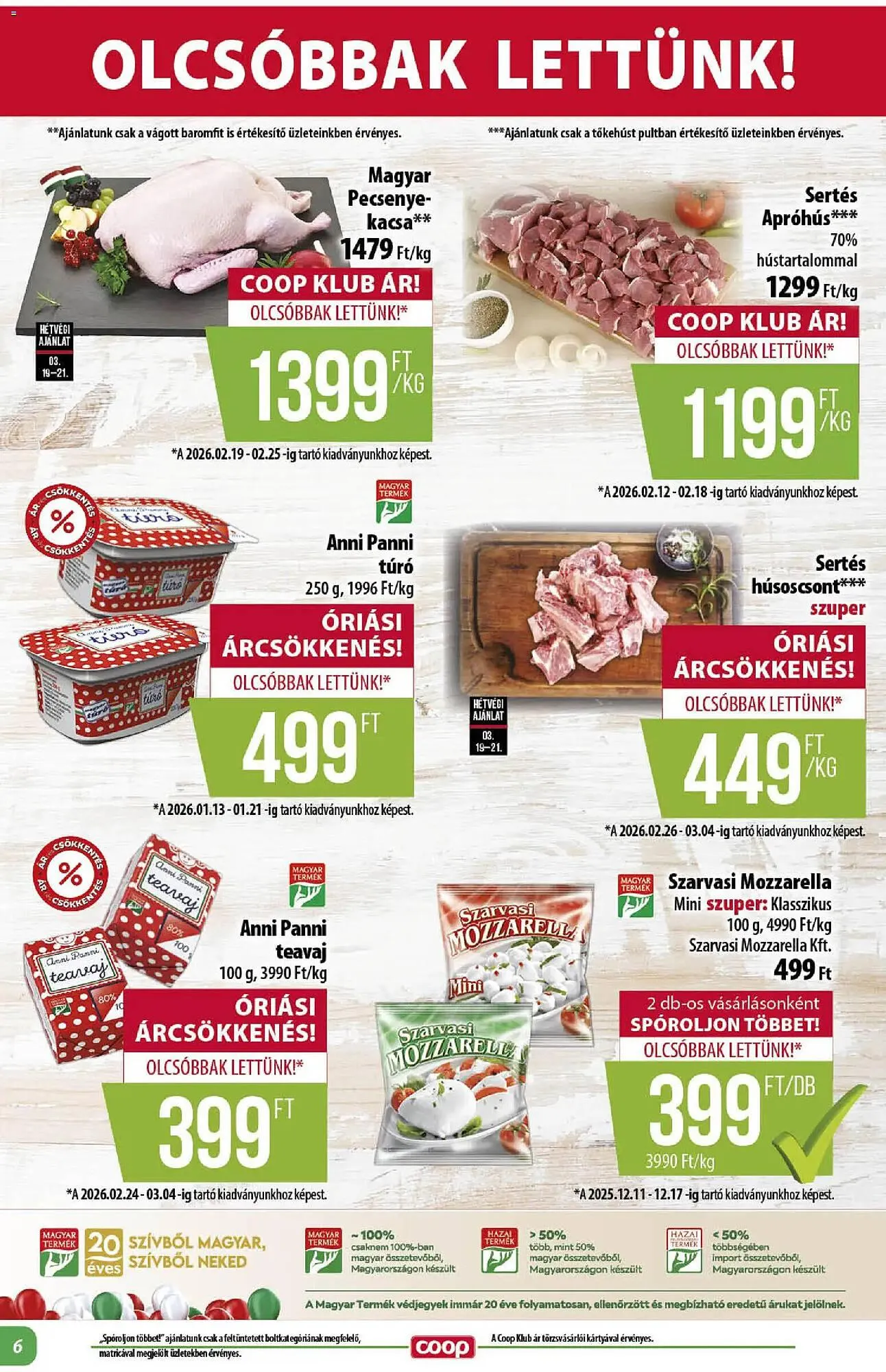 Katalógus Coop akciós újság március 19.-tól március 25.-ig 2026. - Oldal 6