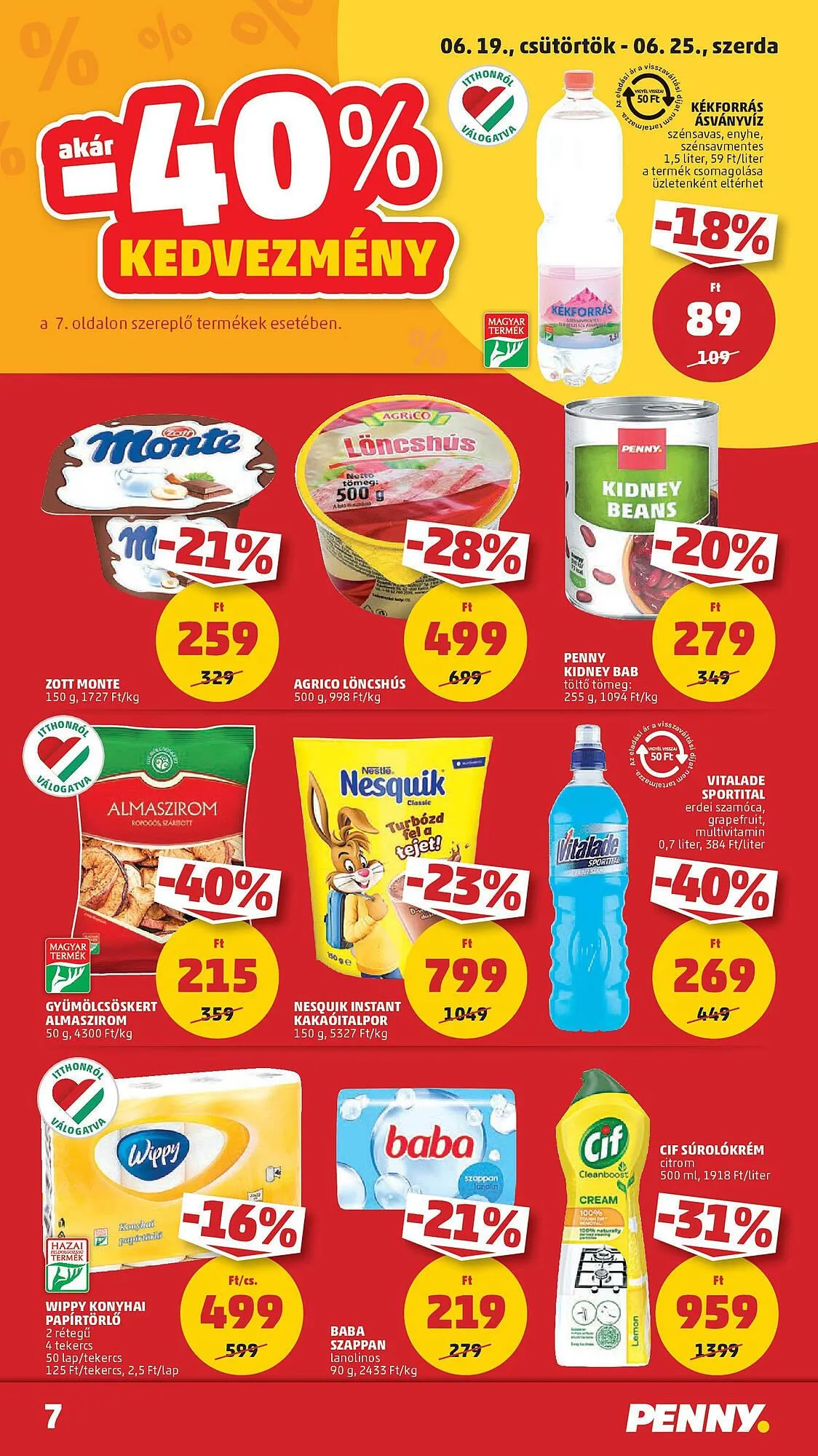 Katalógus PENNY akciós újság június 19.-tól június 25.-ig 2025. - Oldal 7