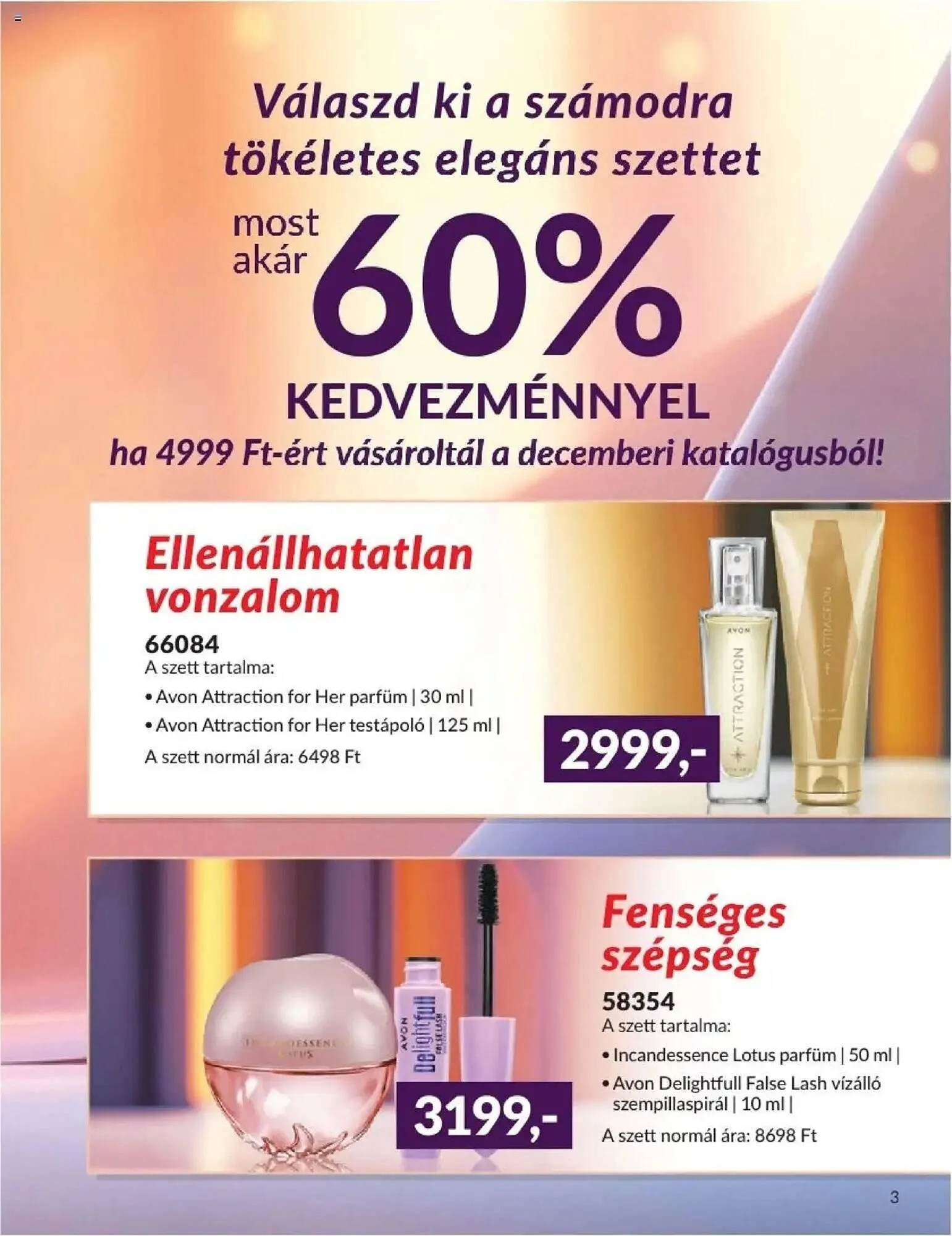 Katalógus AVON akciós újság január 1.-tól január 31.-ig 2025. - Oldal 3