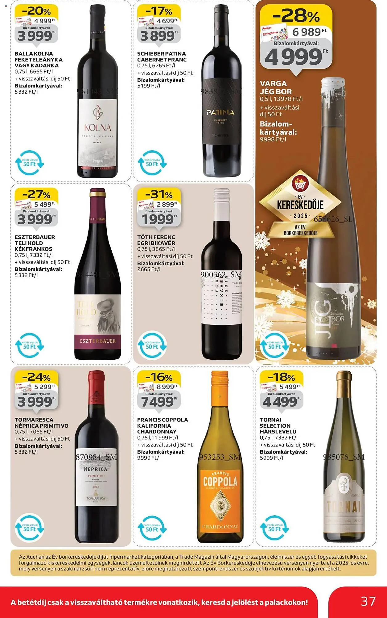 Katalógus Auchan akciós újság december 18.-tól december 24.-ig 2025. - Oldal 37