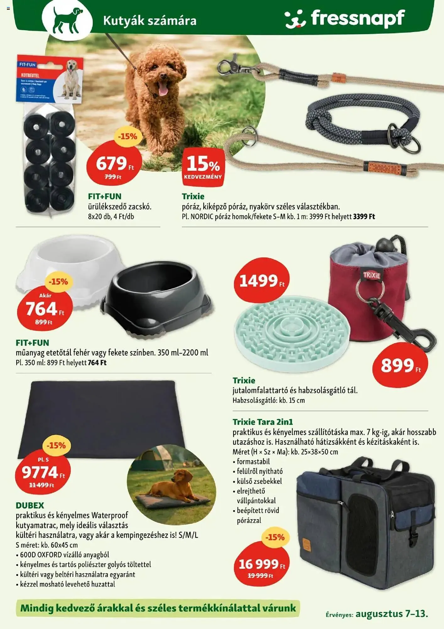 Katalógus Fressnapf akciós újság augusztus 7.-tól augusztus 31.-ig 2025. - Oldal 11