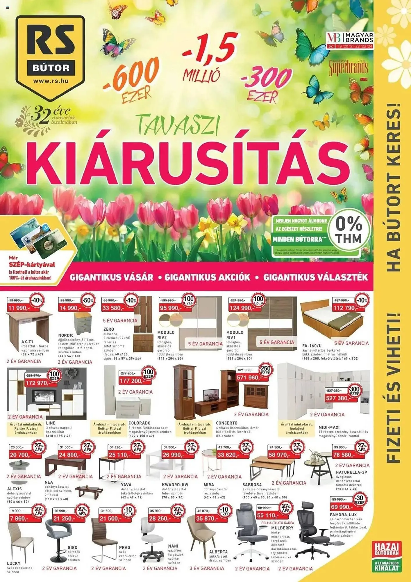 RS Bútor akciós újság - 1