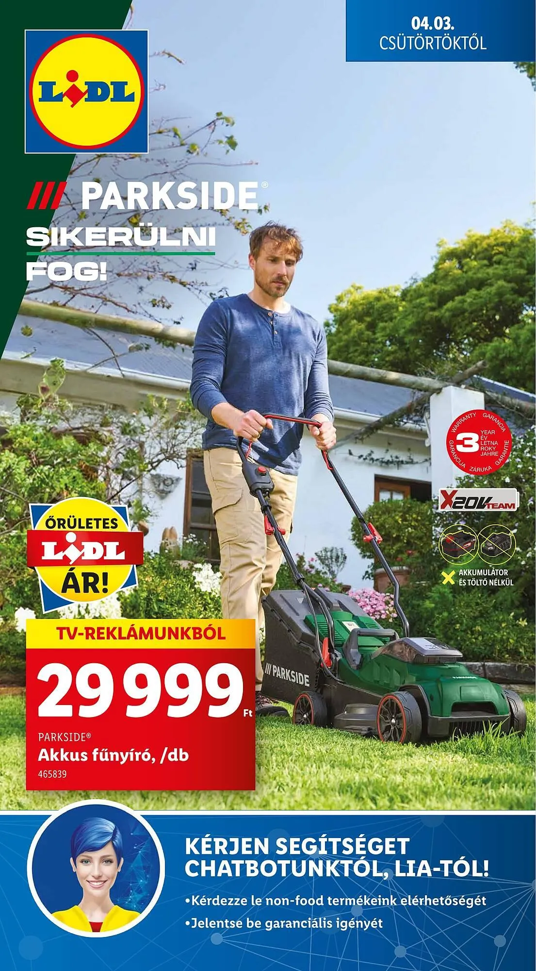 Katalógus Lidl akciós újság április 3.-tól április 9.-ig 2025. - Oldal 1